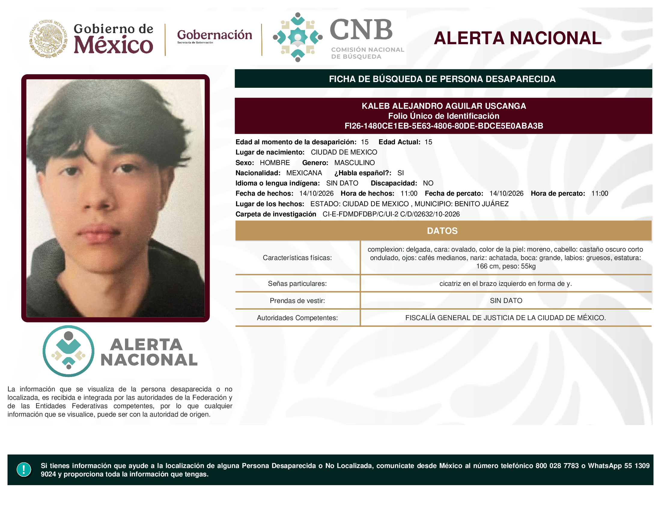 KALEB ALEJANDRO AGUILAR USCANGA