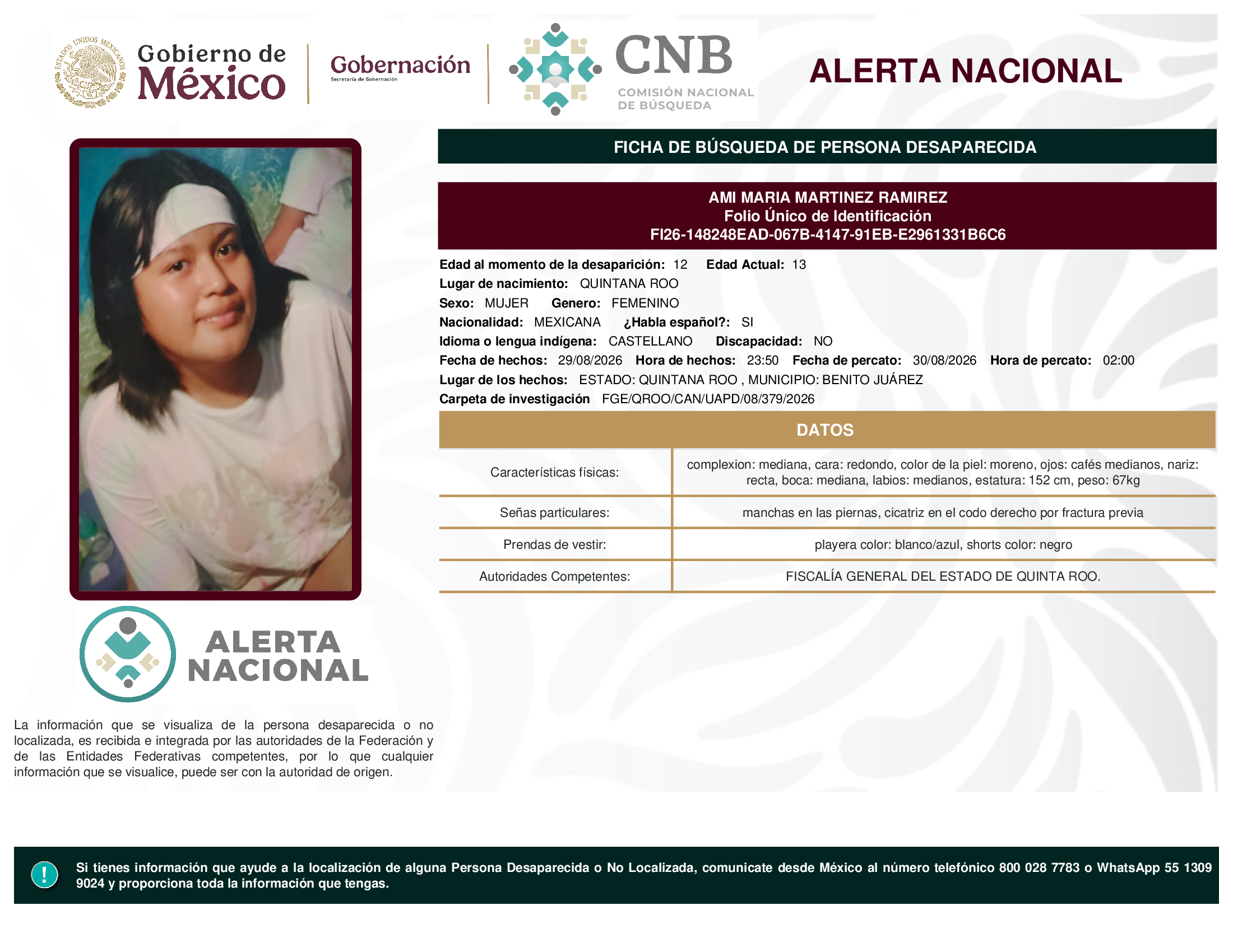 AMI MARIA MARTINEZ RAMIREZ