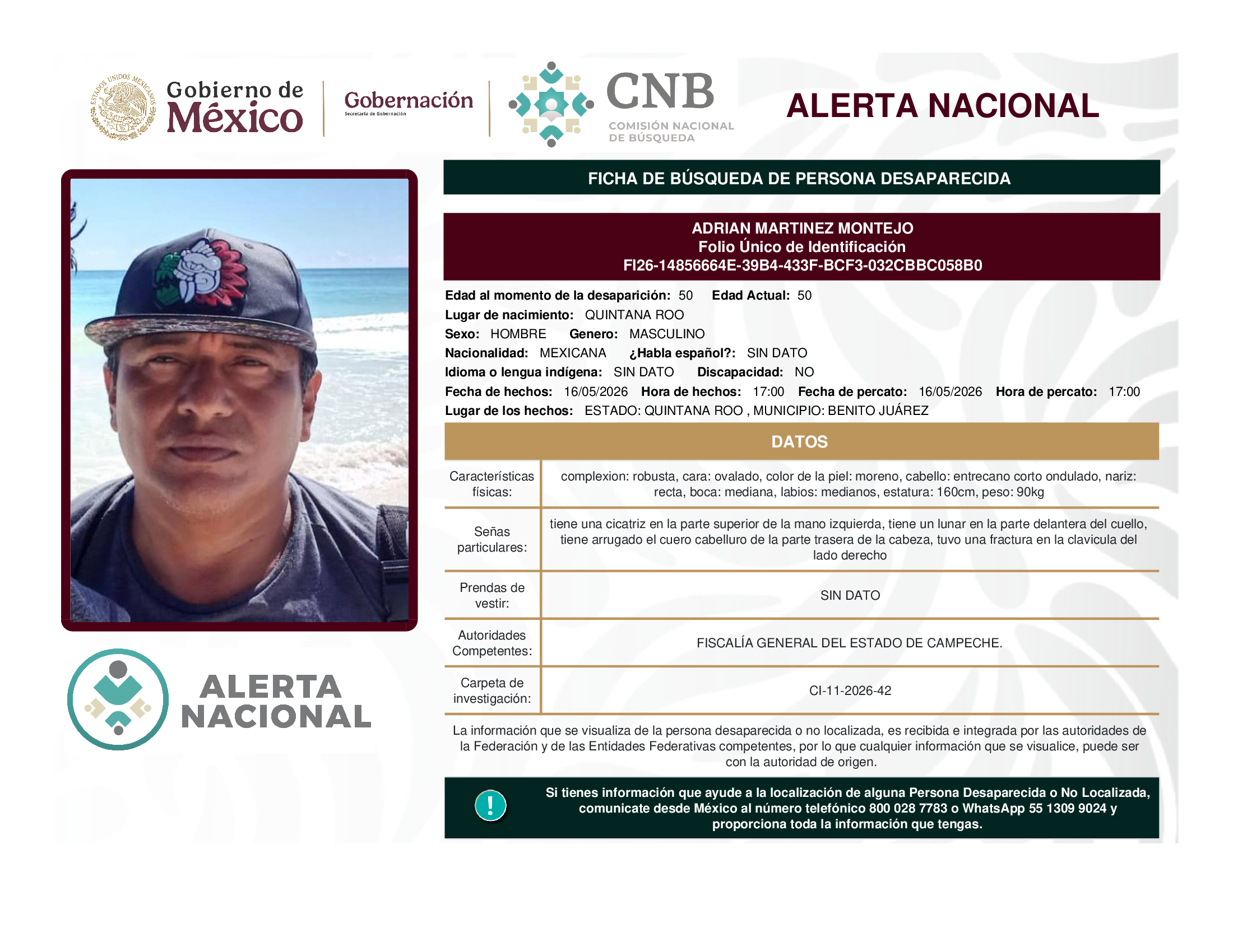 ADRIAN MARTINEZ MONTEJO