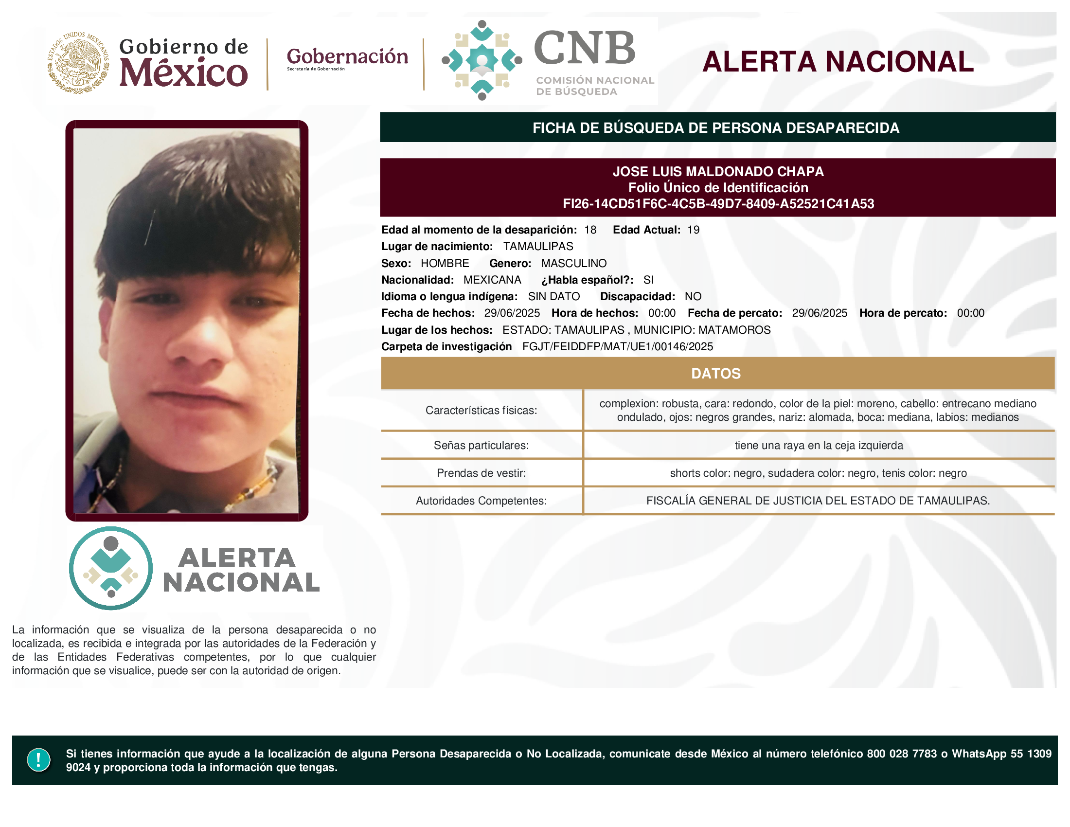 JOSE LUIS MALDONADO CHAPA