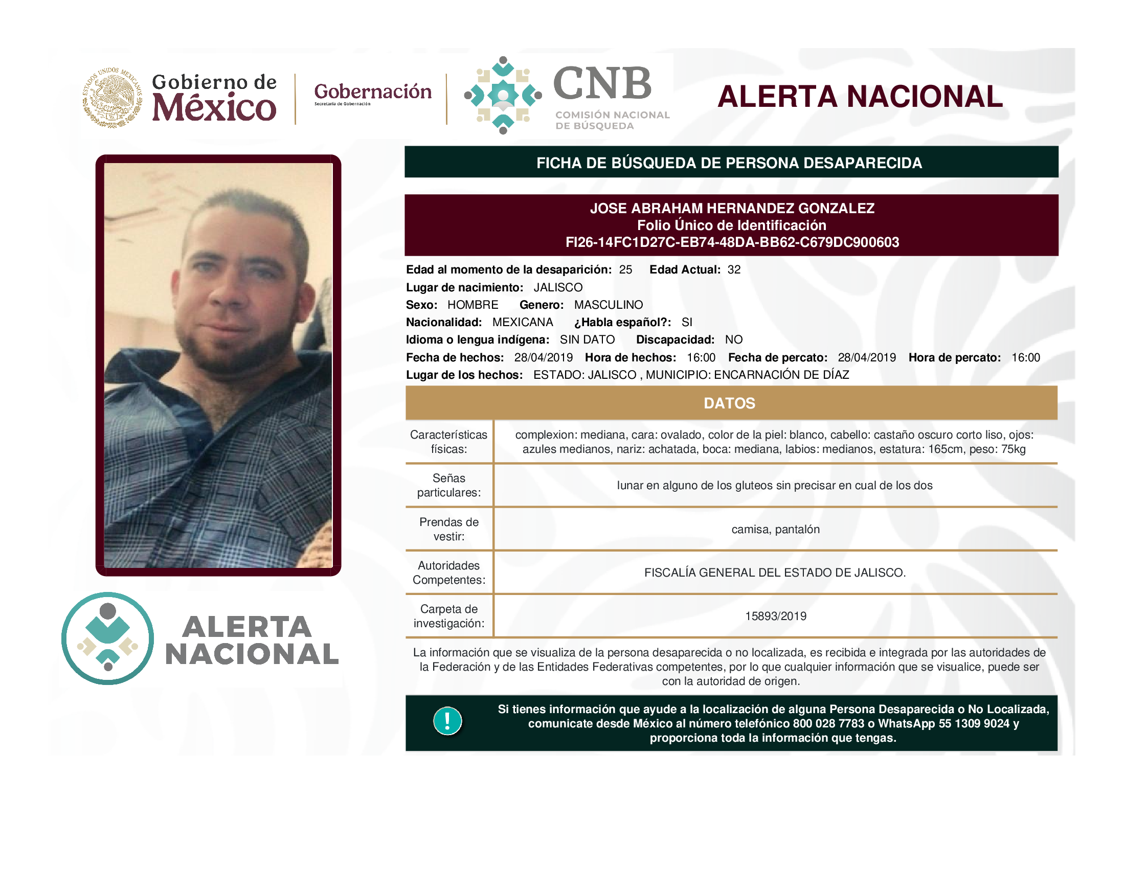 JOSE ABRAHAM HERNANDEZ GONZALEZ