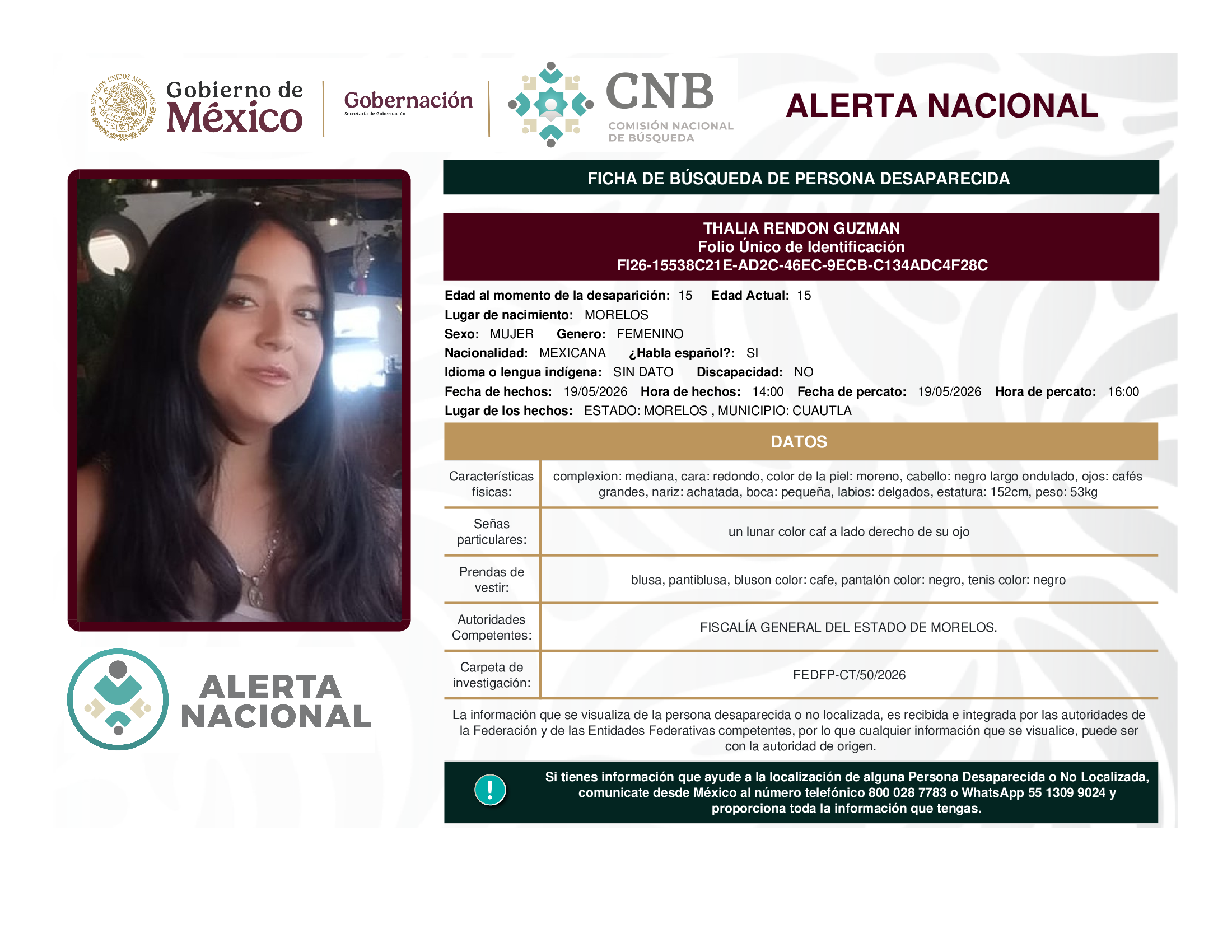 THALIA RENDON GUZMAN