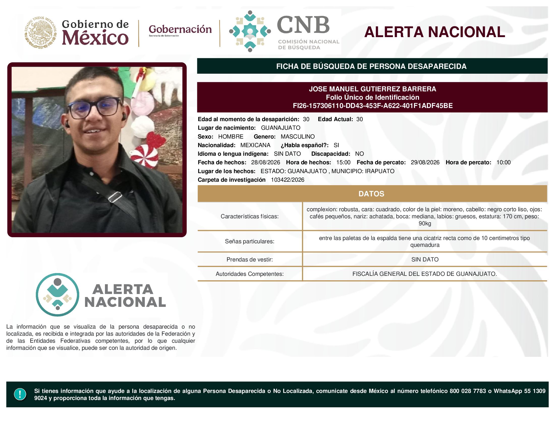 JOSE MANUEL GUTIERREZ BARRERA