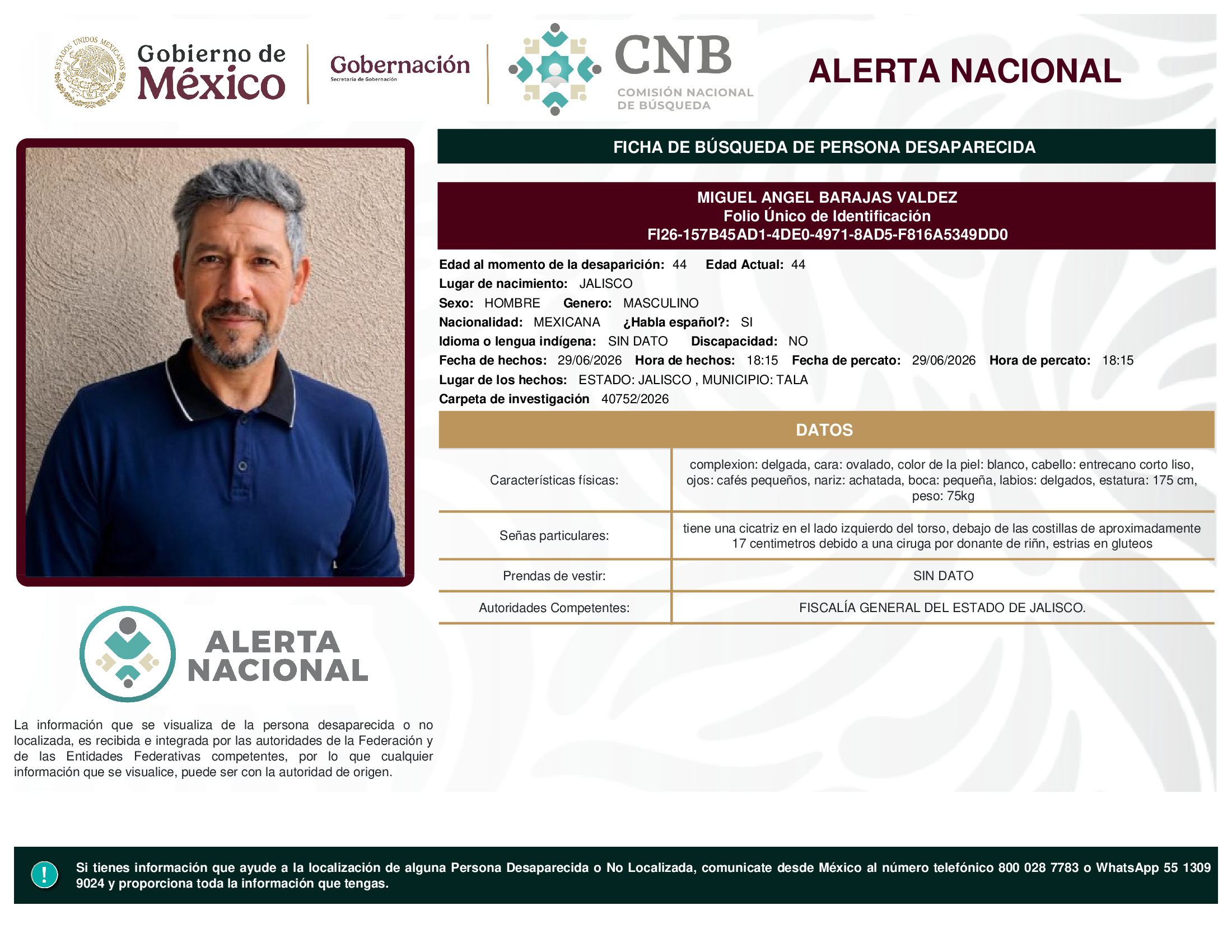 MIGUEL ANGEL BARAJAS VALDEZ