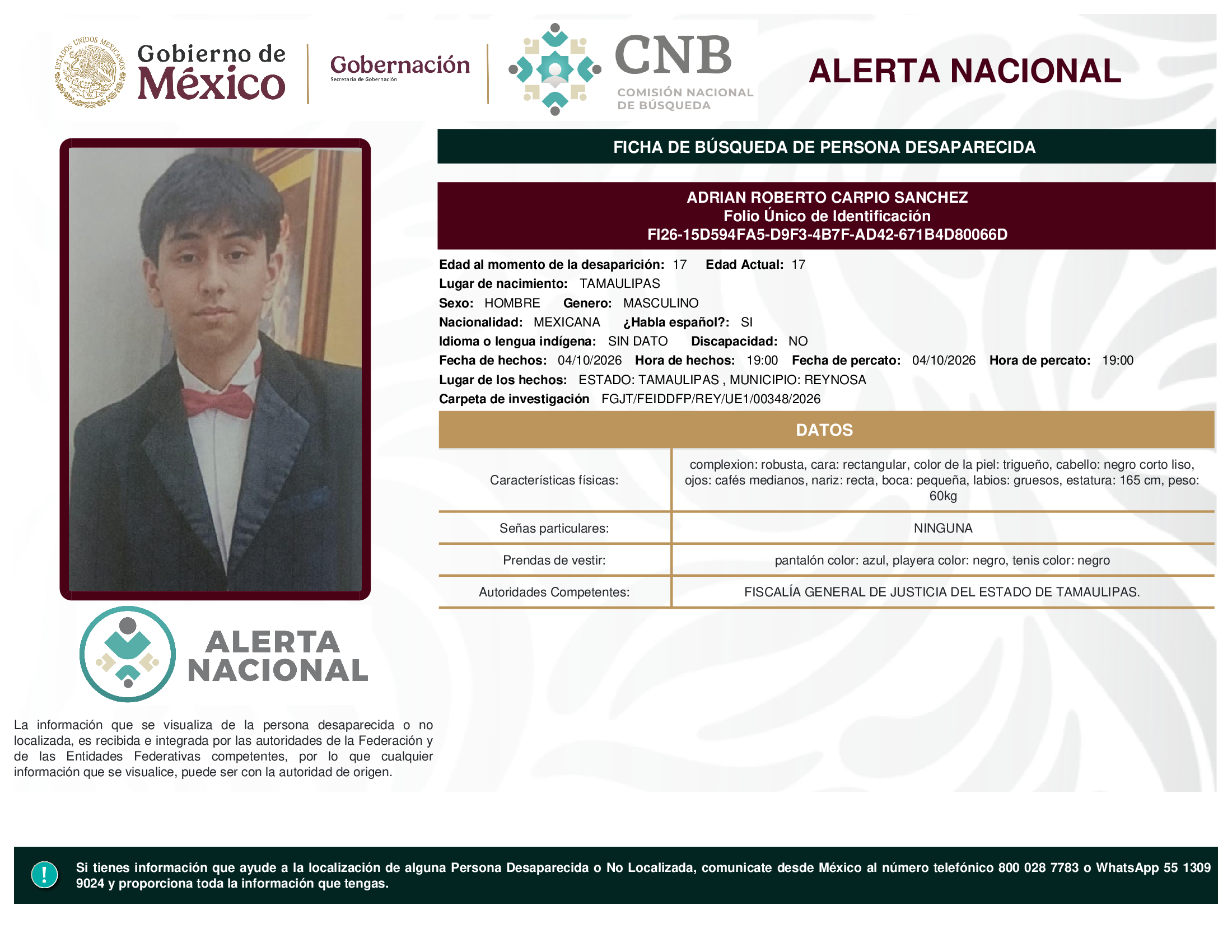 ADRIAN ROBERTO CARPIO SANCHEZ