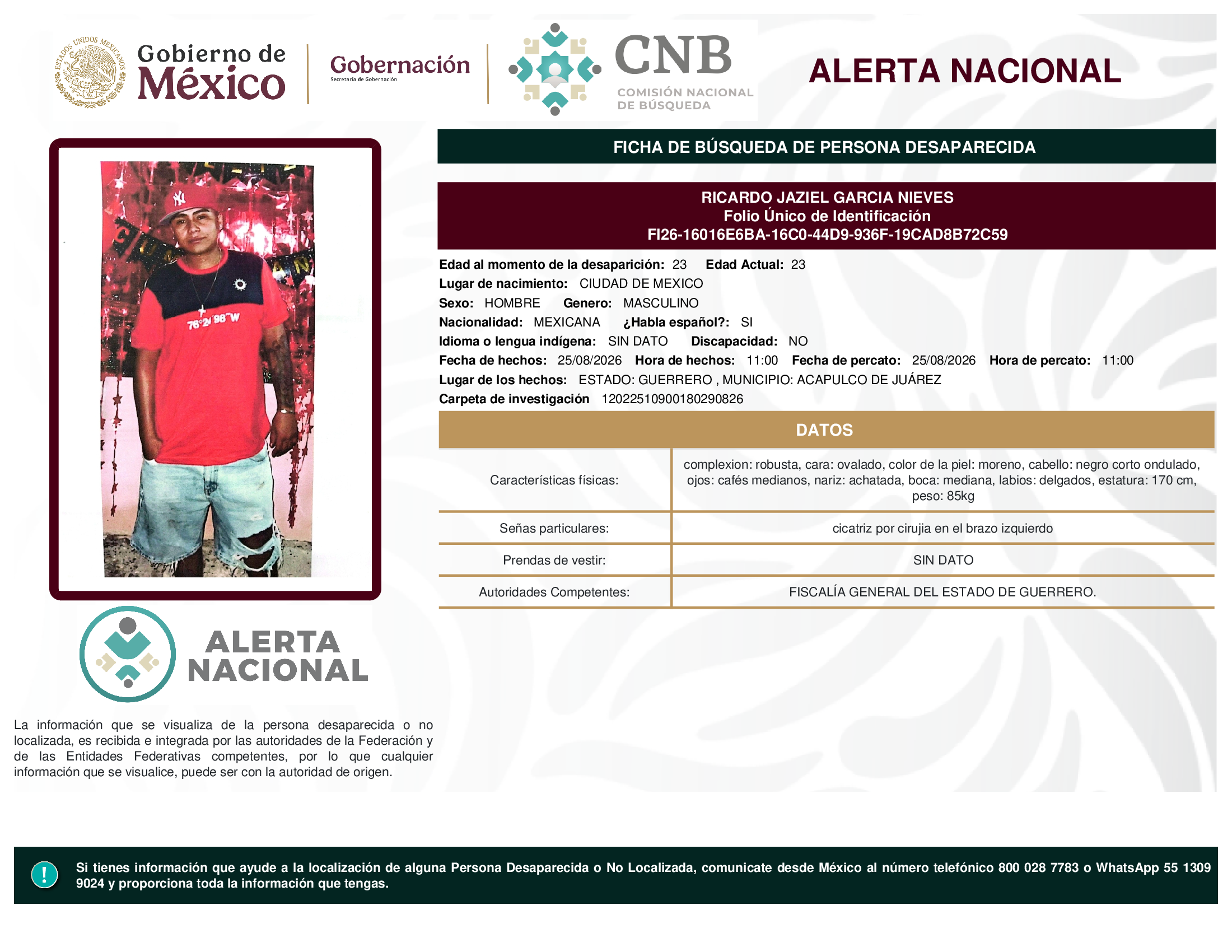 RICARDO JAZIEL GARCIA NIEVES