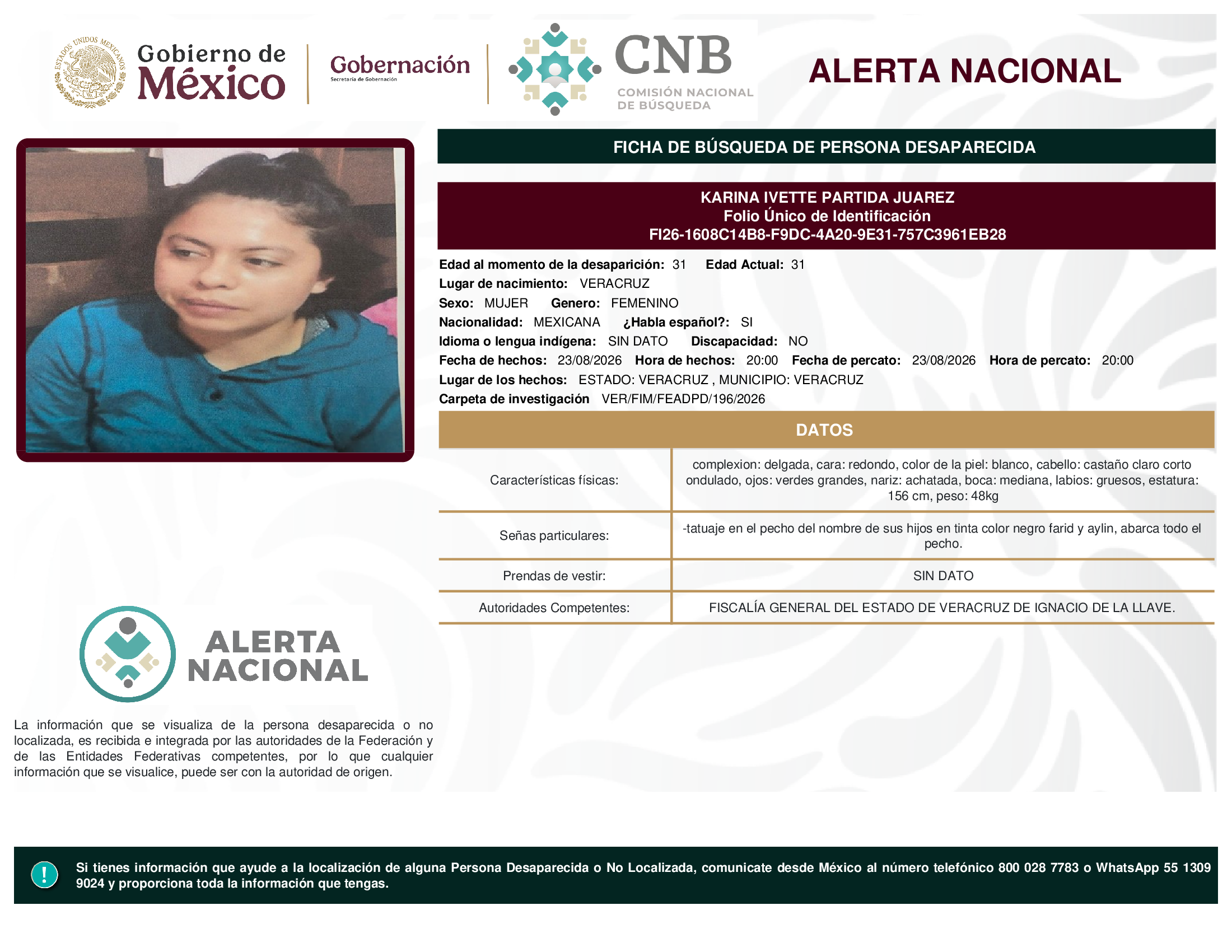 KARINA IVETTE PARTIDA JUAREZ