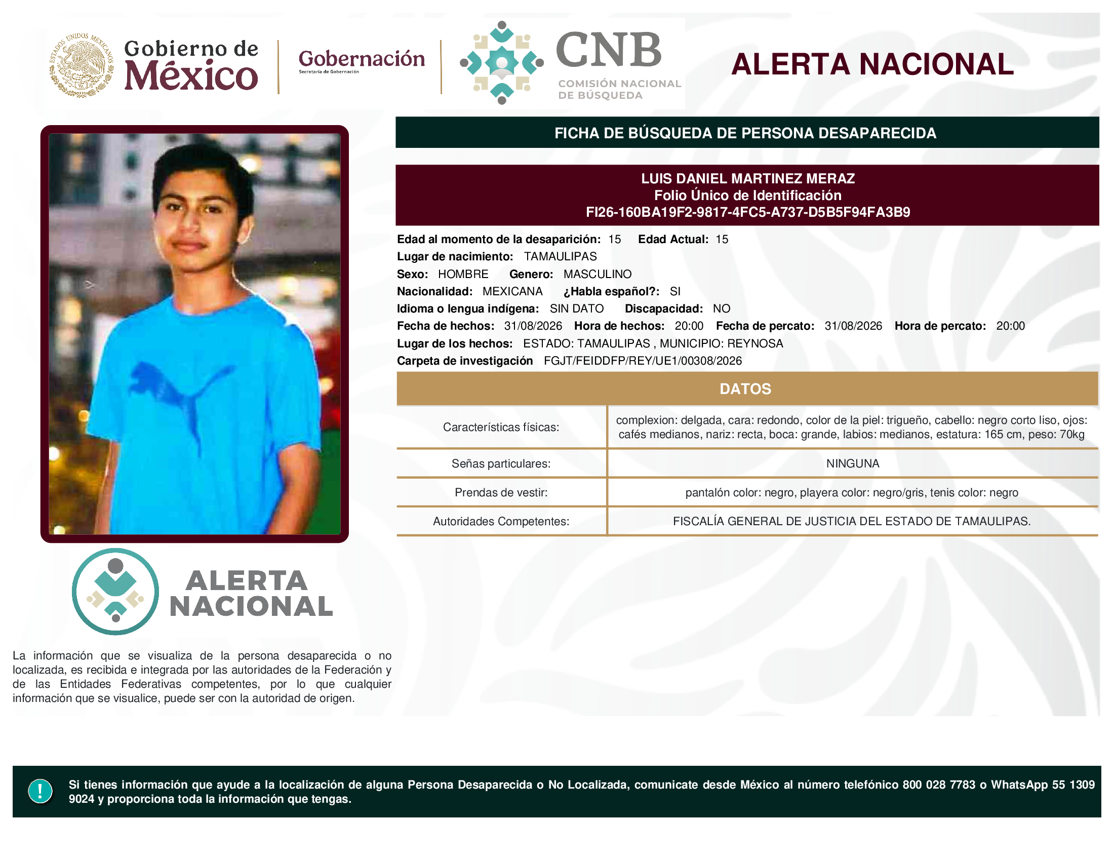 LUIS DANIEL MARTINEZ MERAZ
