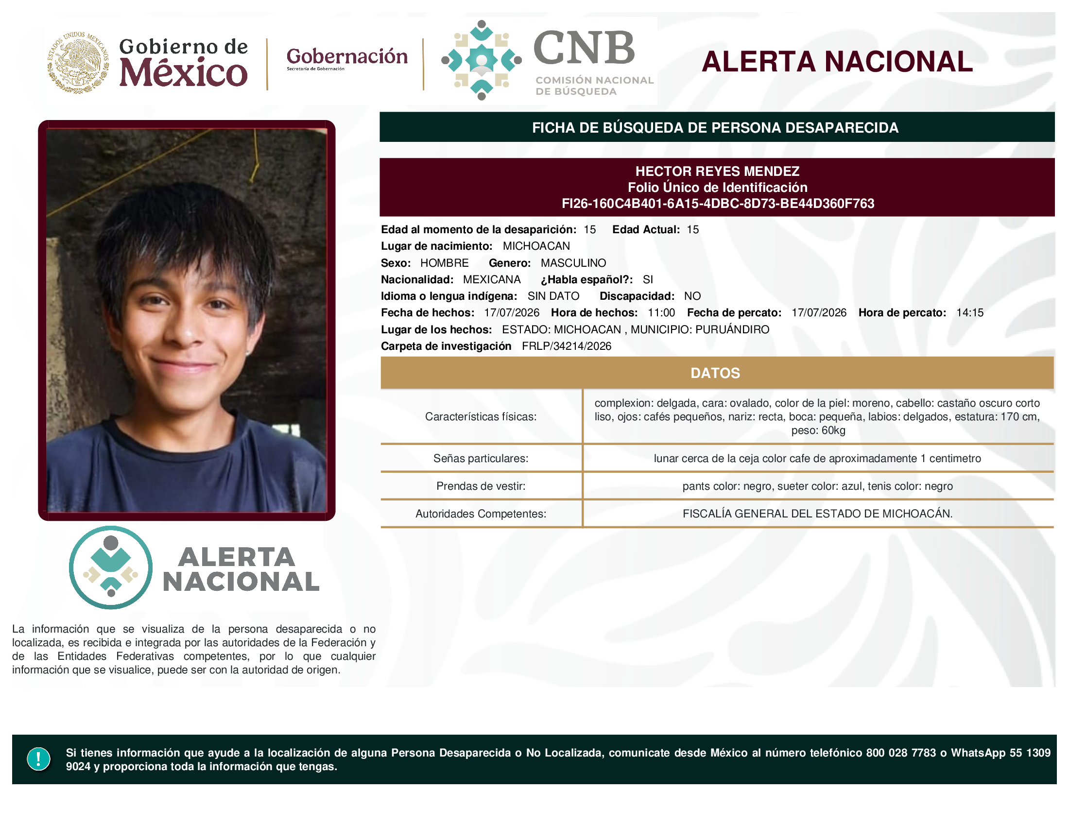 HECTOR REYES MENDEZ