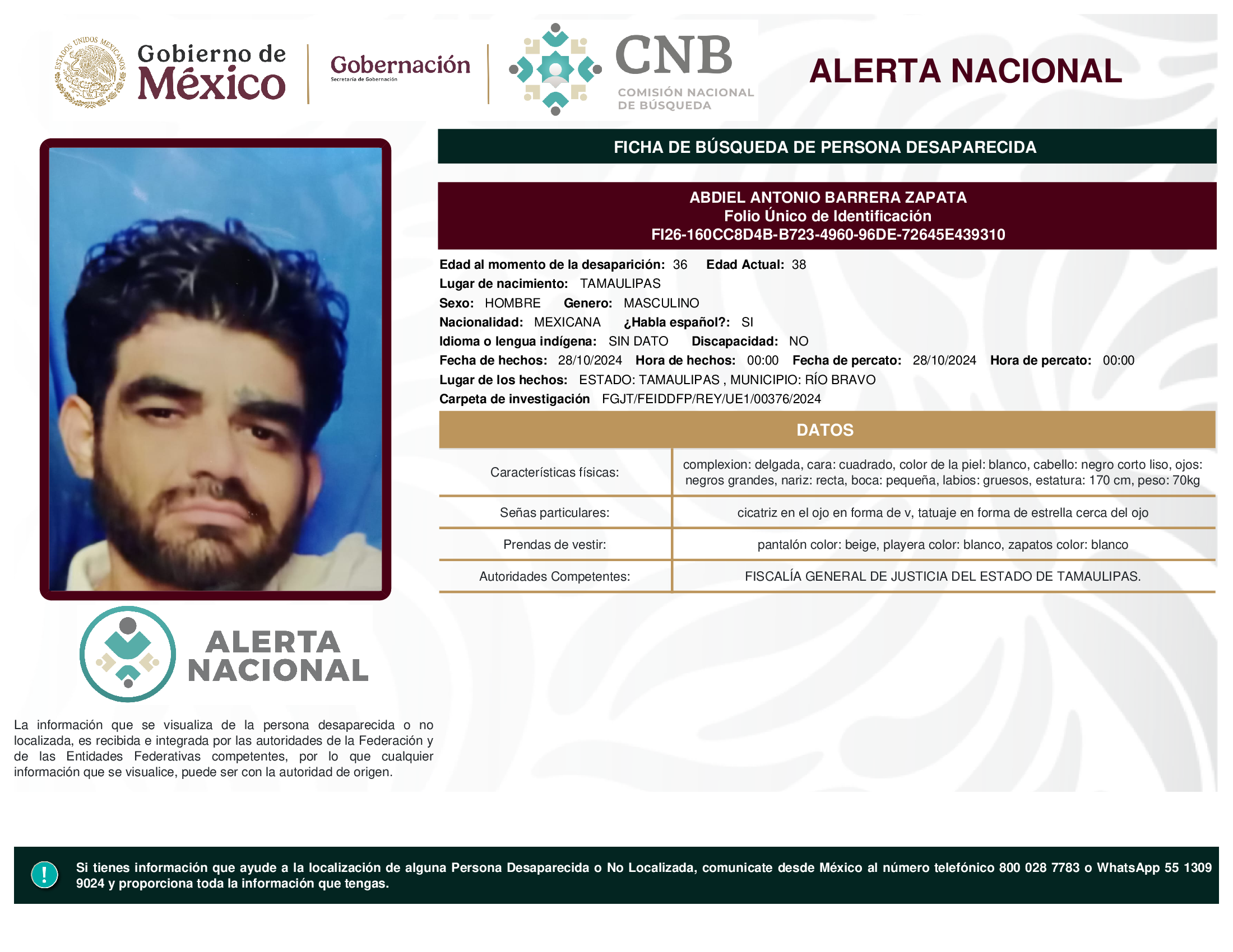 ABDIEL ANTONIO BARRERA ZAPATA