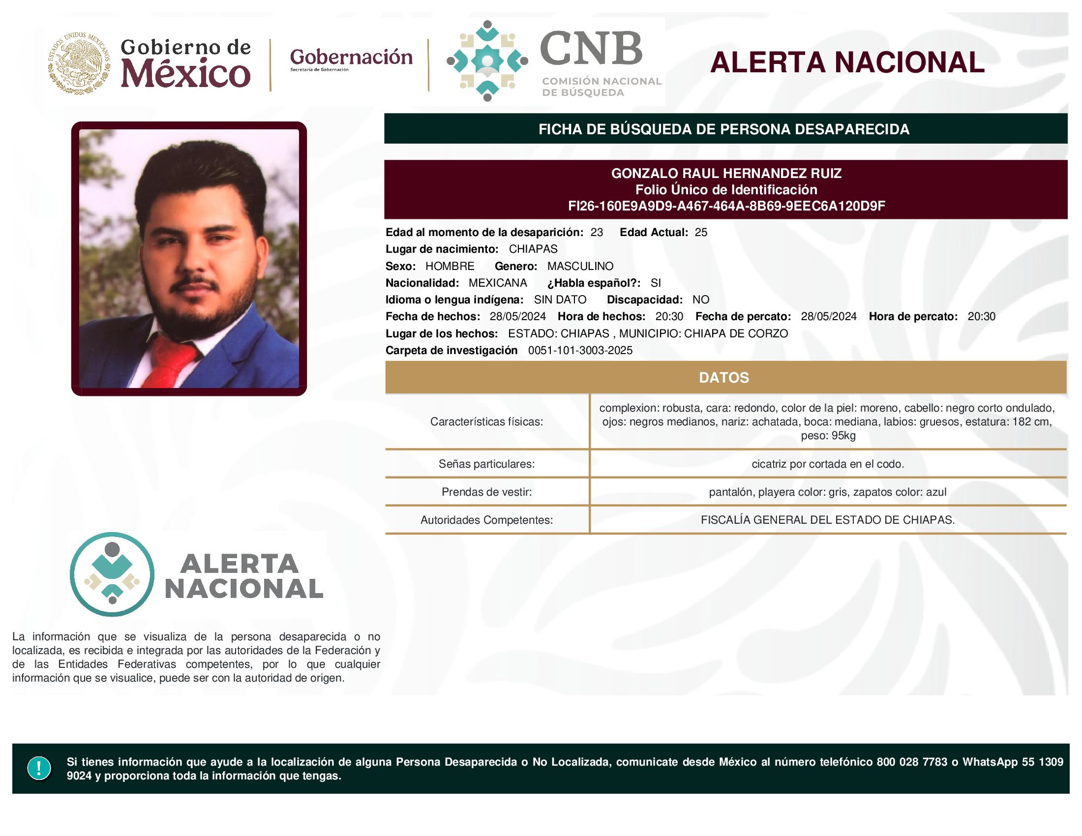 GONZALO RAUL HERNANDEZ RUIZ