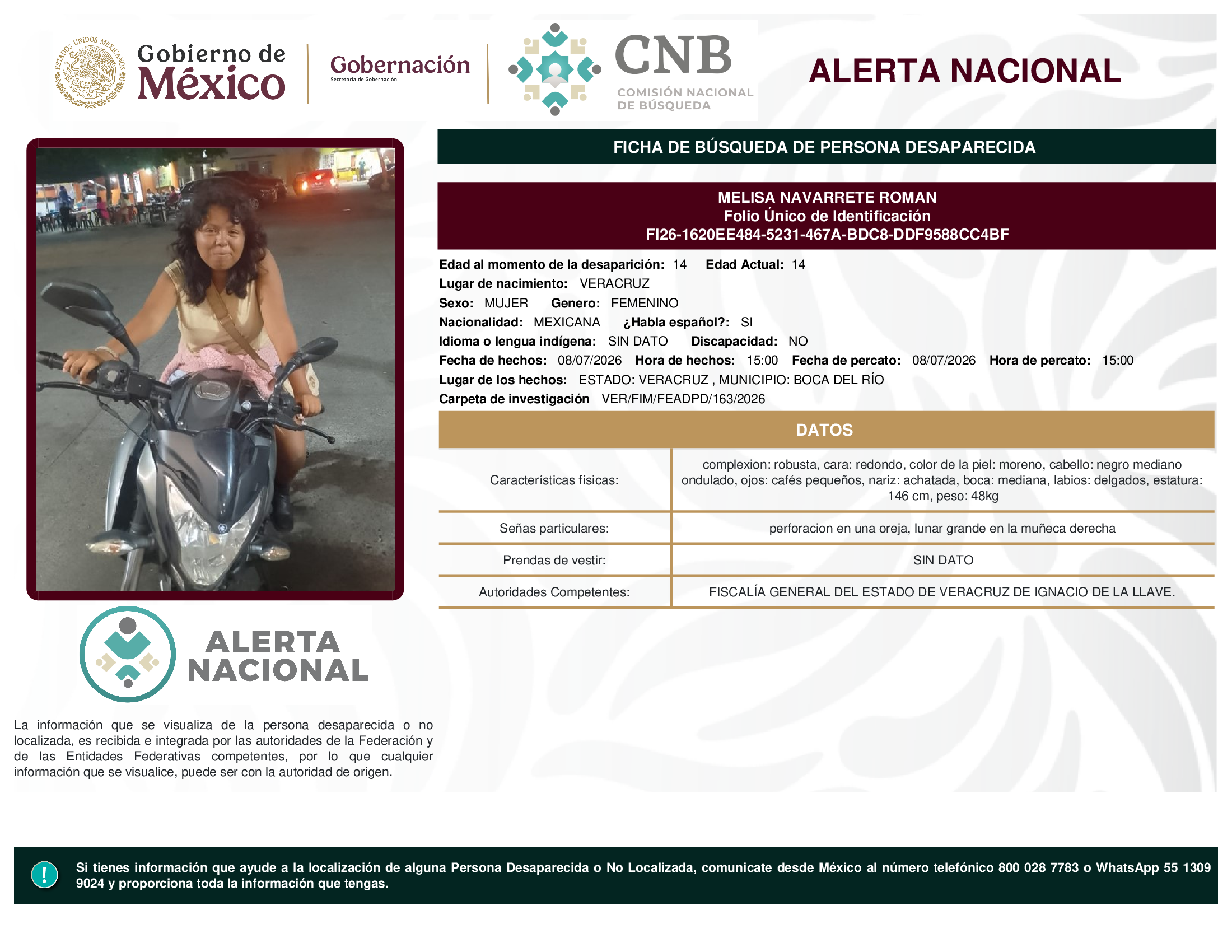 MELISA NAVARRETE ROMAN