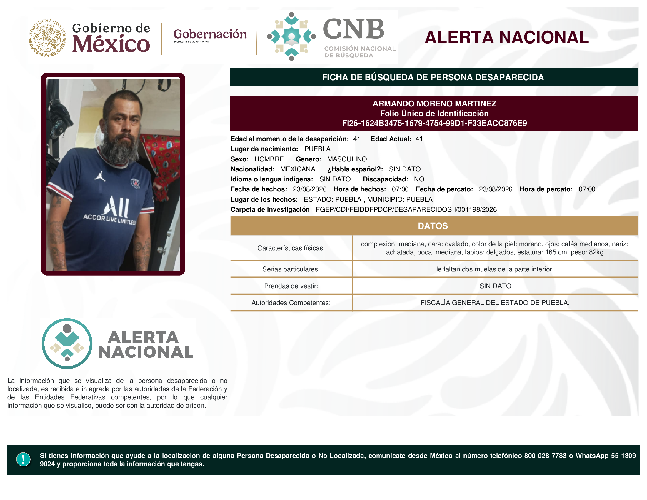 ARMANDO MORENO MARTINEZ