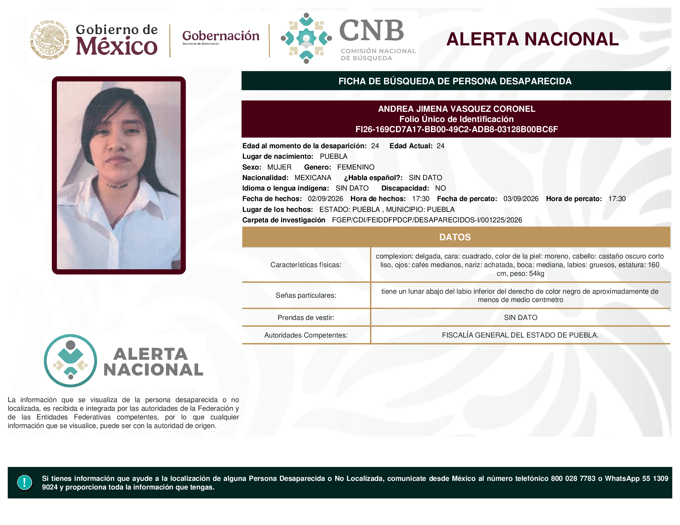 ANDREA JIMENA VASQUEZ CORONEL