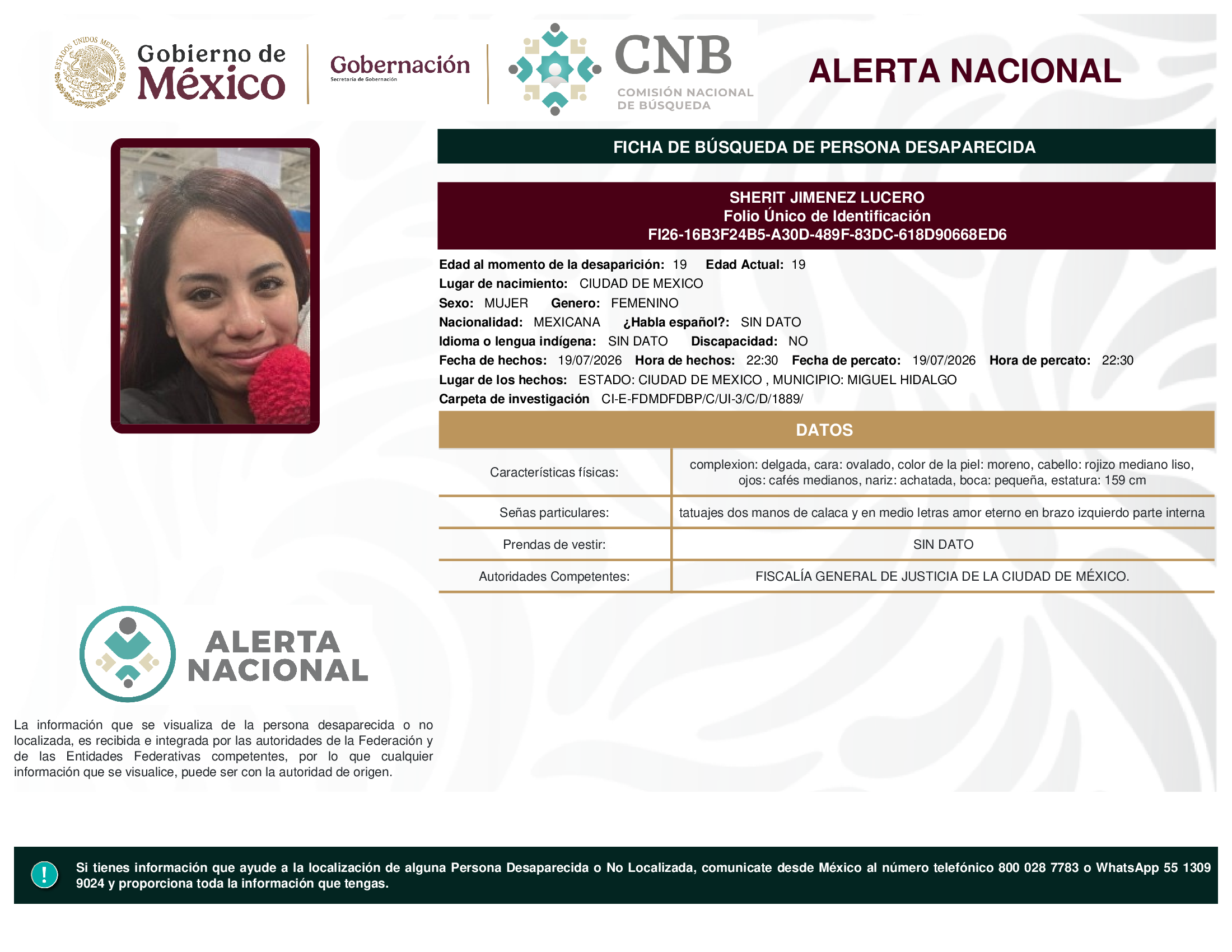 SHERIT JIMENEZ LUCERO