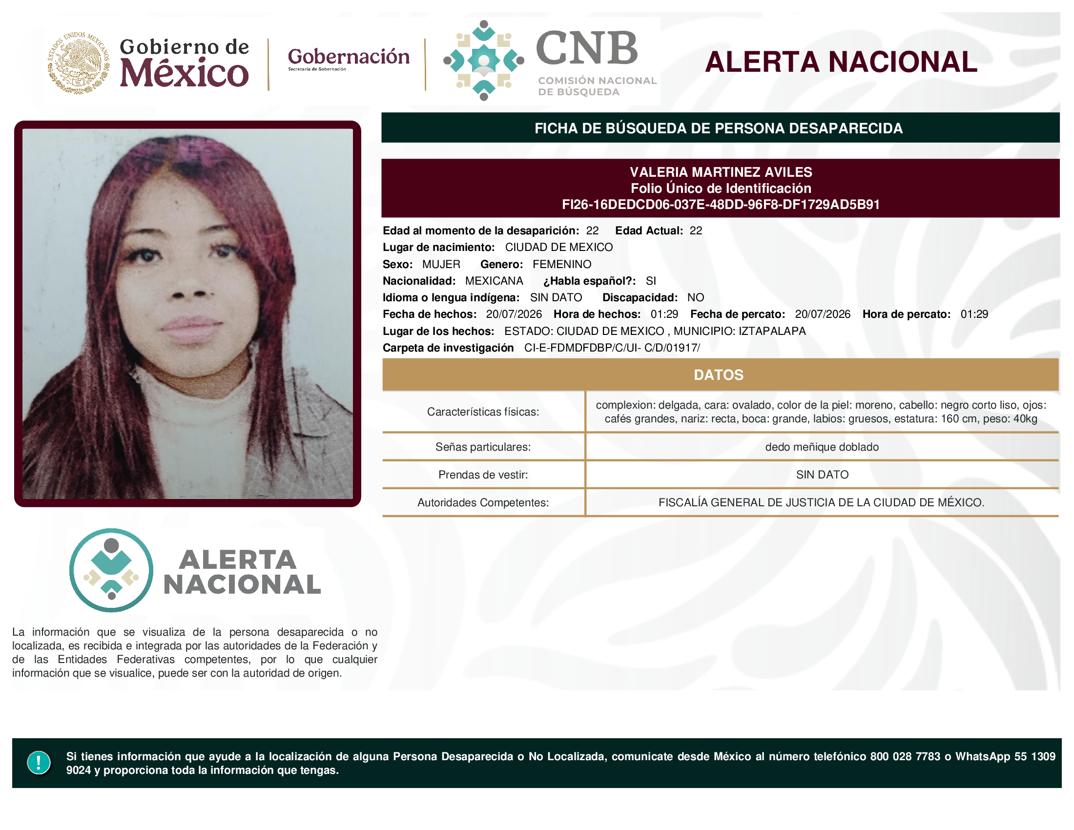 VALERIA MARTINEZ AVILES