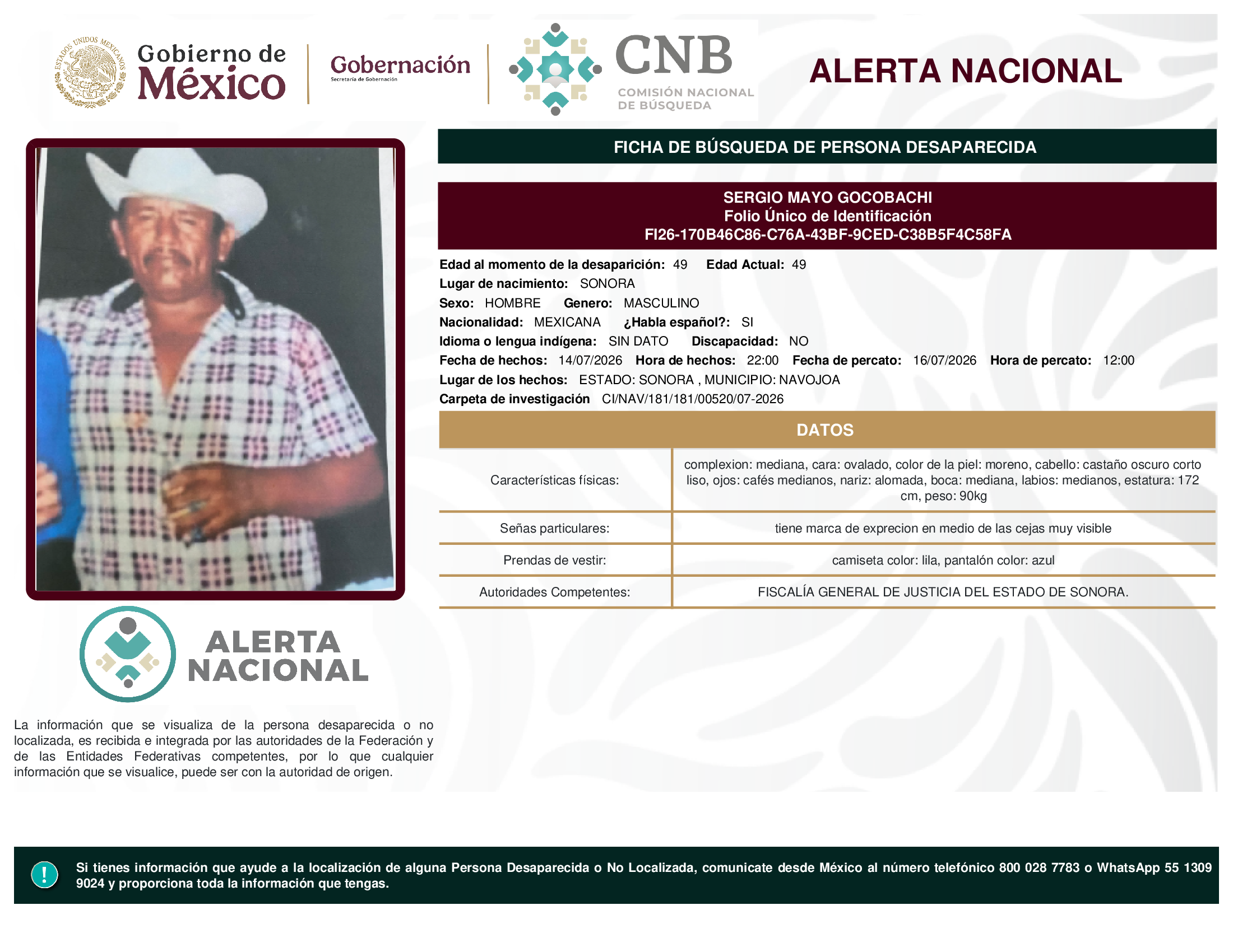 SERGIO MAYO GOCOBACHI