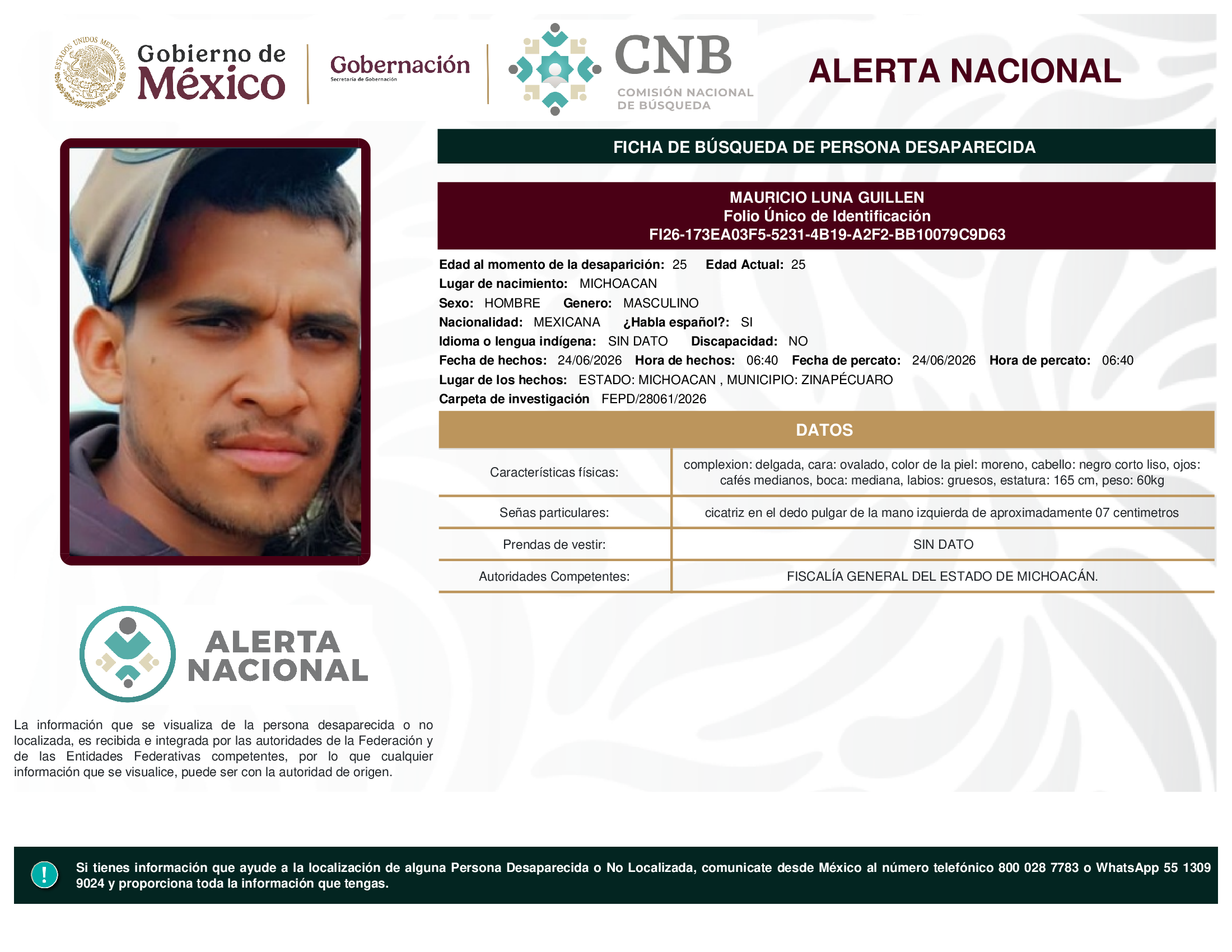 MAURICIO LUNA GUILLEN