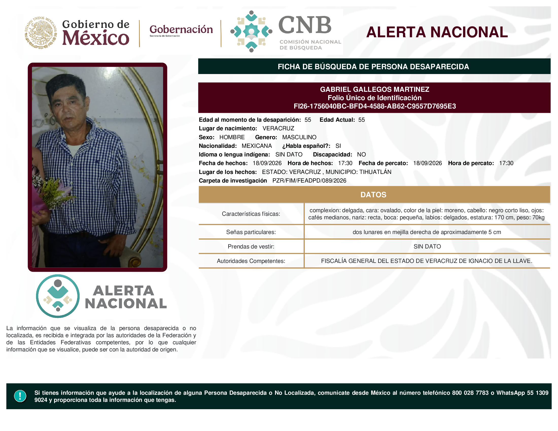 GABRIEL GALLEGOS MARTINEZ