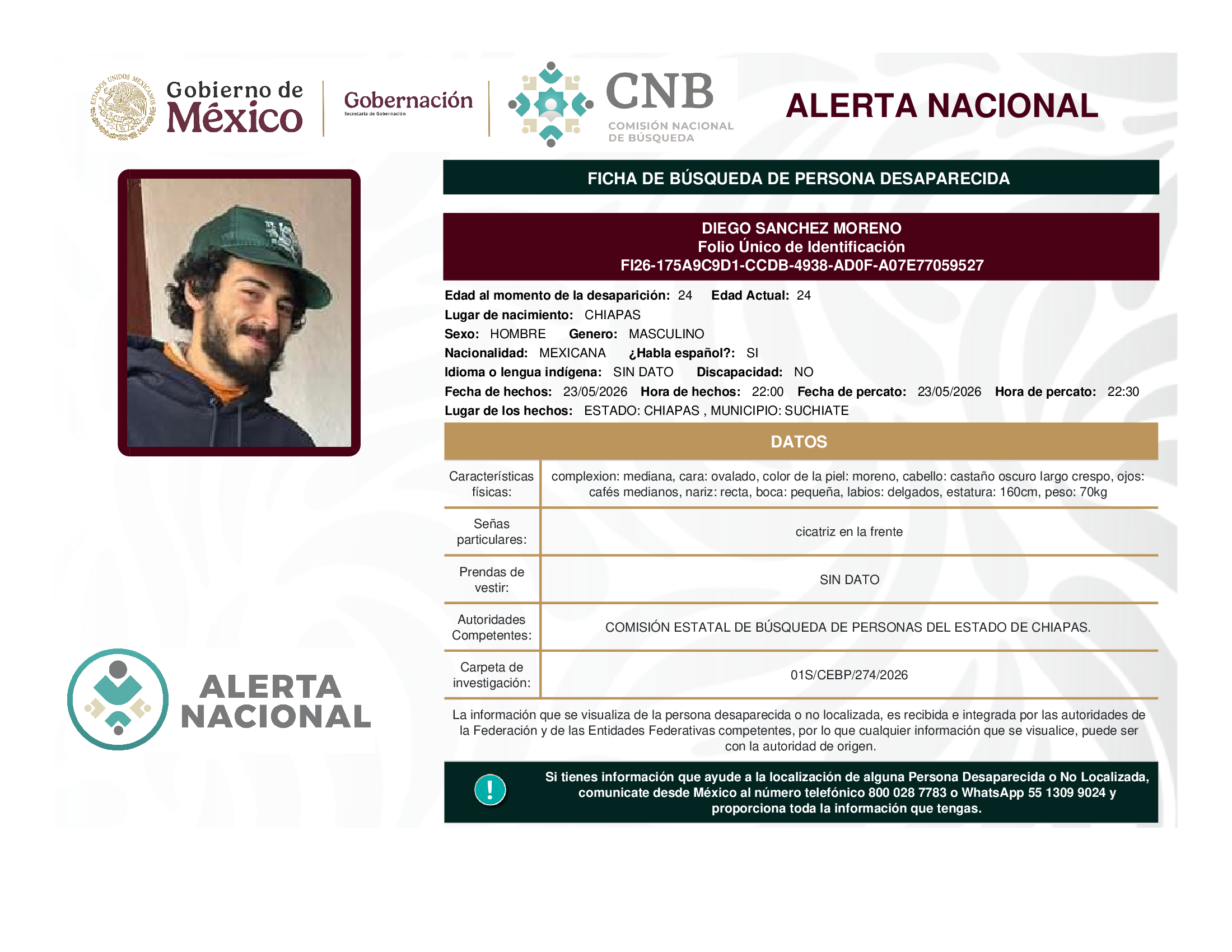 DIEGO SANCHEZ MORENO