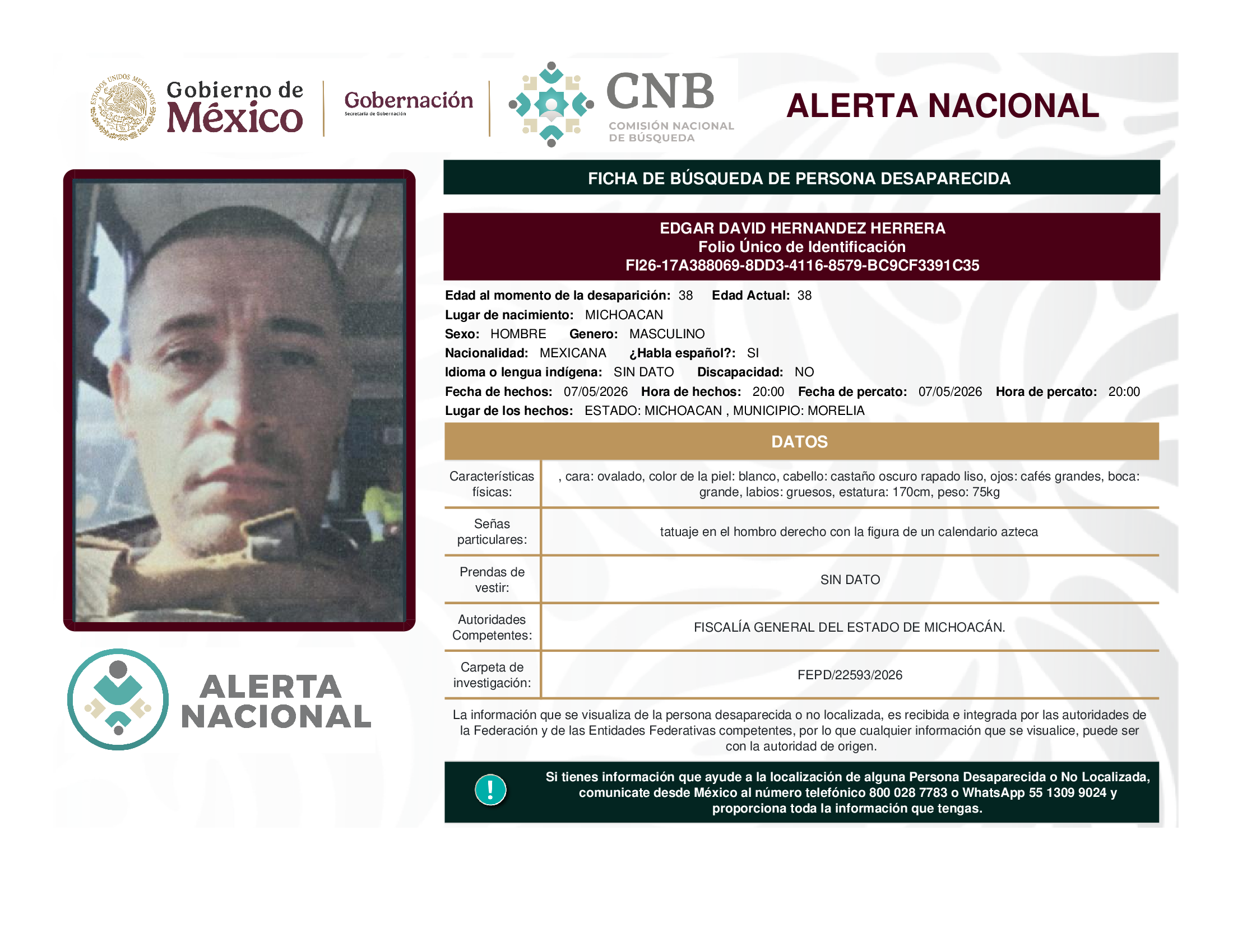 EDGAR DAVID HERNANDEZ HERRERA