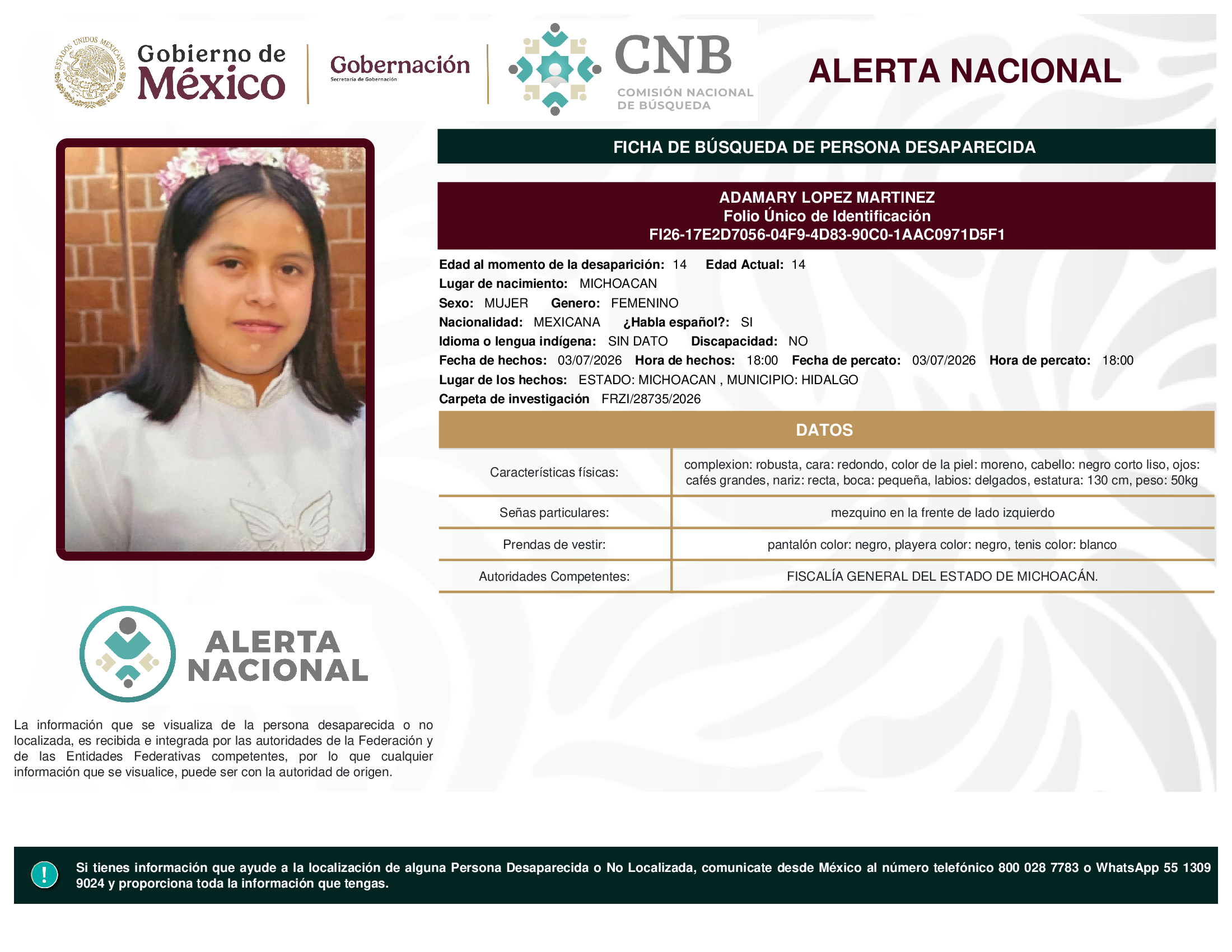 ADAMARY LOPEZ MARTINEZ
