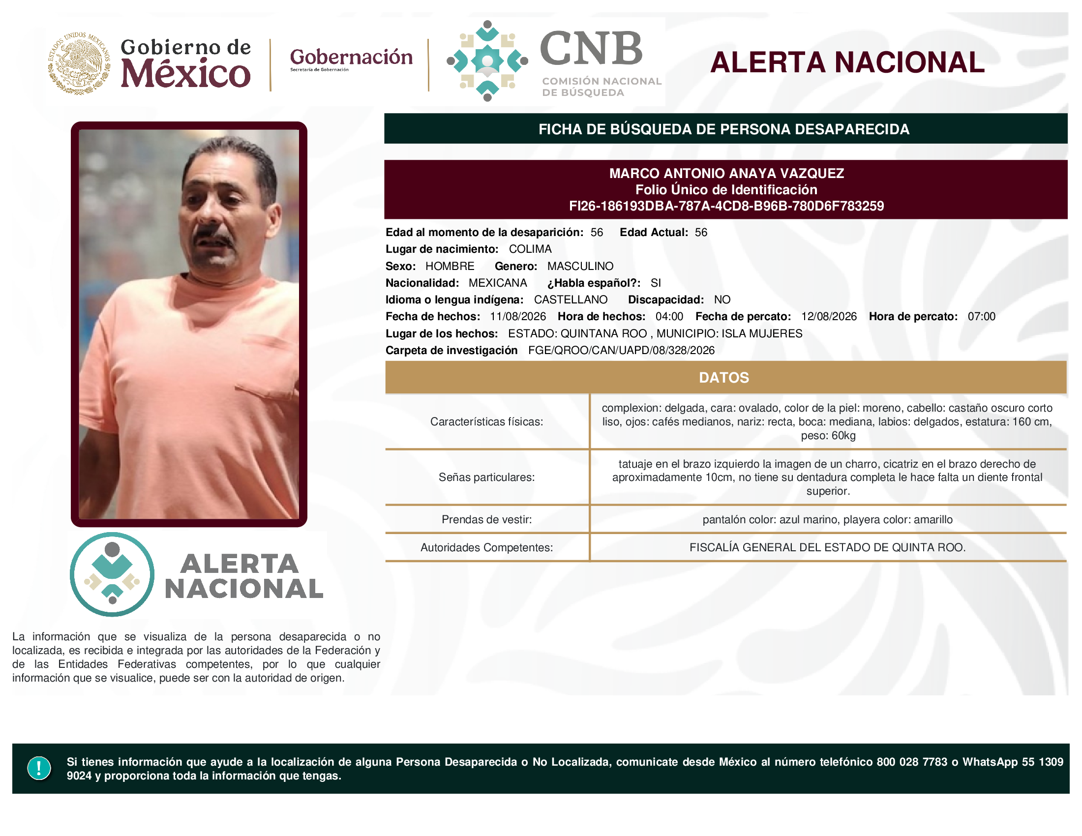 MARCO ANTONIO ANAYA VAZQUEZ