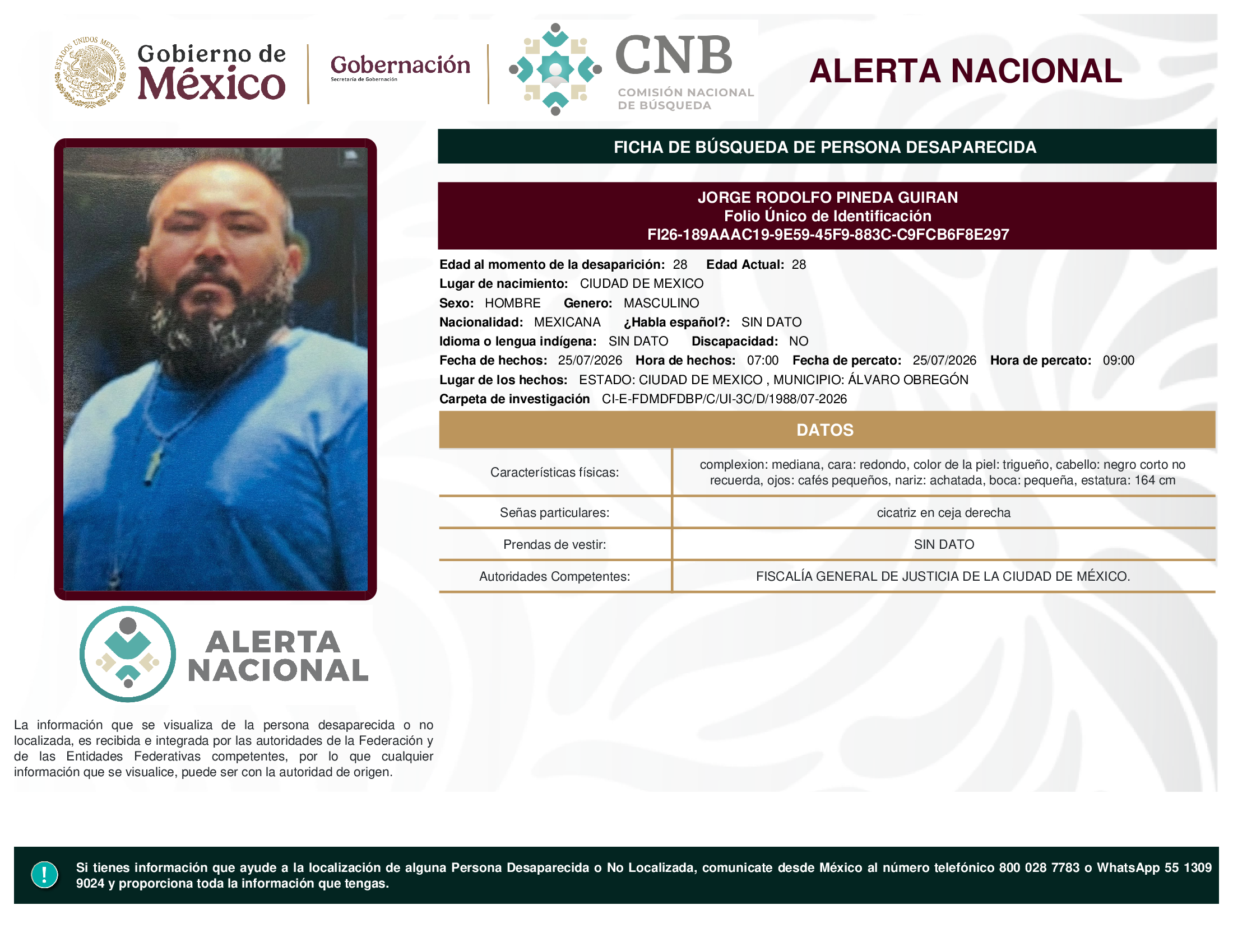JORGE RODOLFO PINEDA GUIRAN