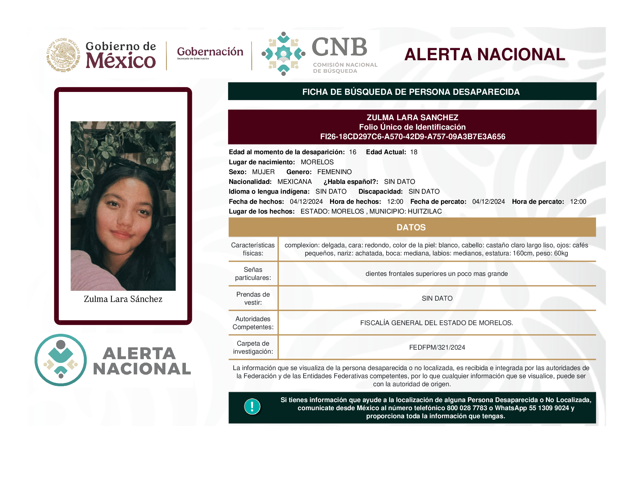ZULMA LARA SANCHEZ