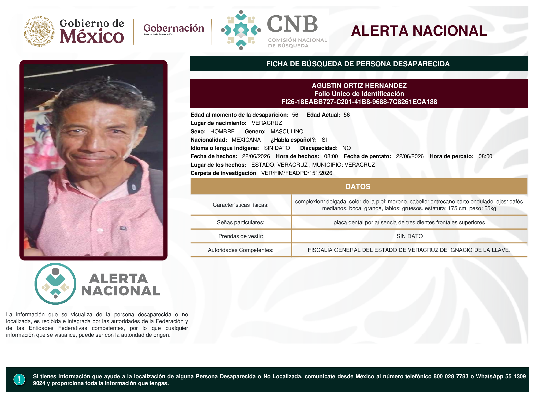 AGUSTIN ORTIZ HERNANDEZ