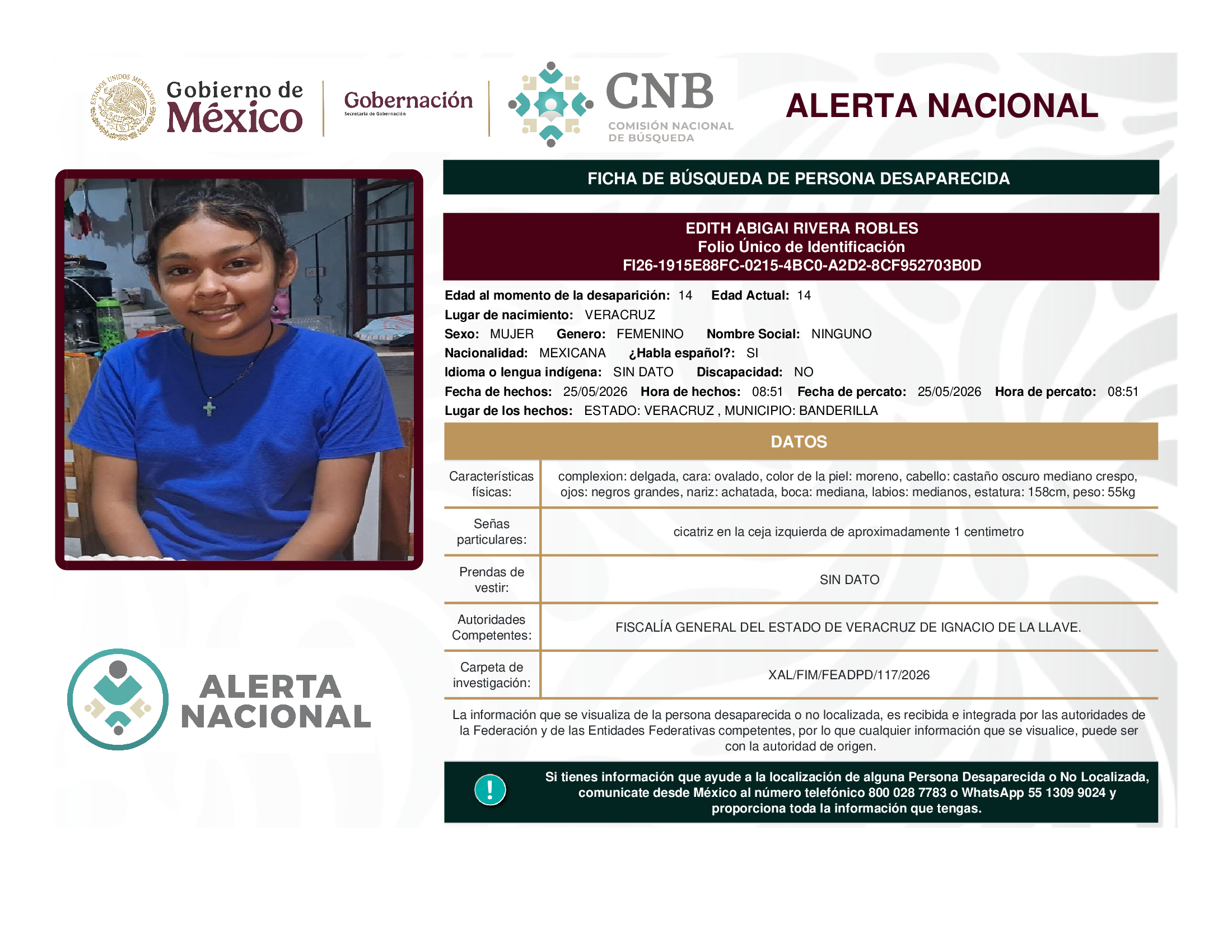 EDITH ABIGAI RIVERA ROBLES