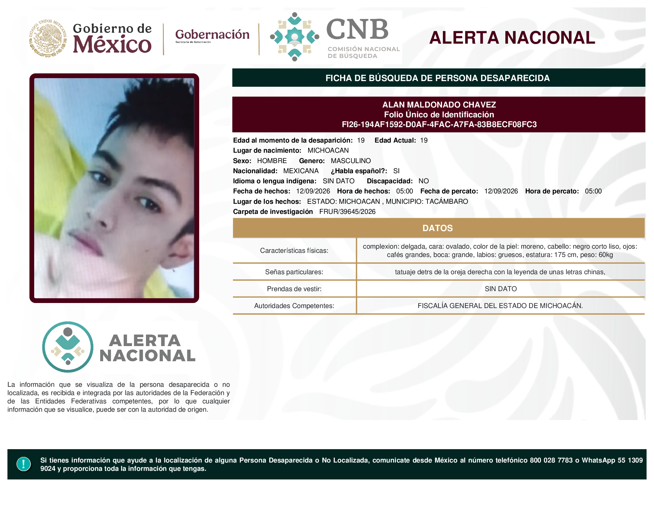 ALAN MALDONADO CHAVEZ