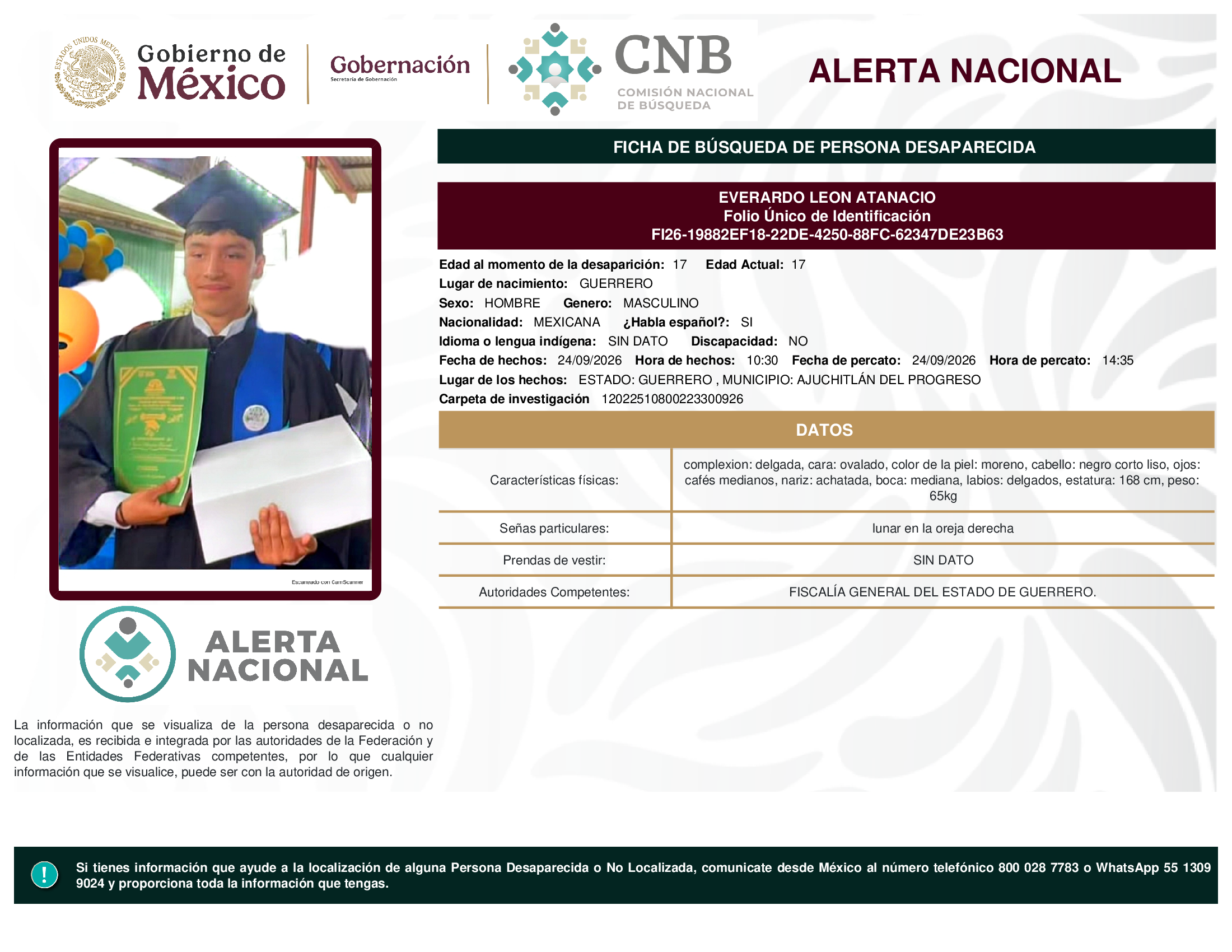EVERARDO LEON ATANACIO