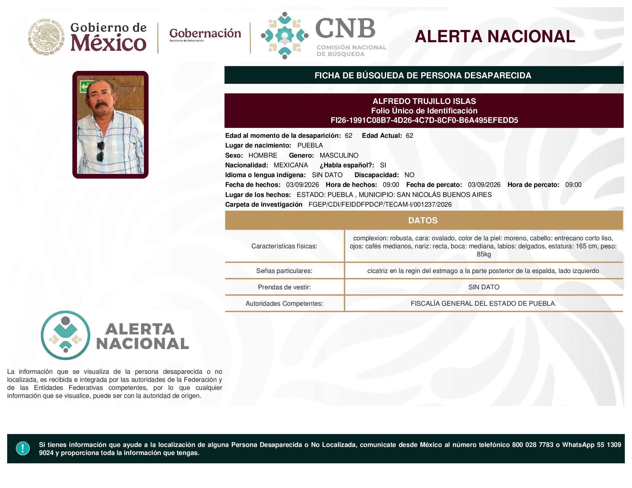 ALFREDO TRUJILLO ISLAS