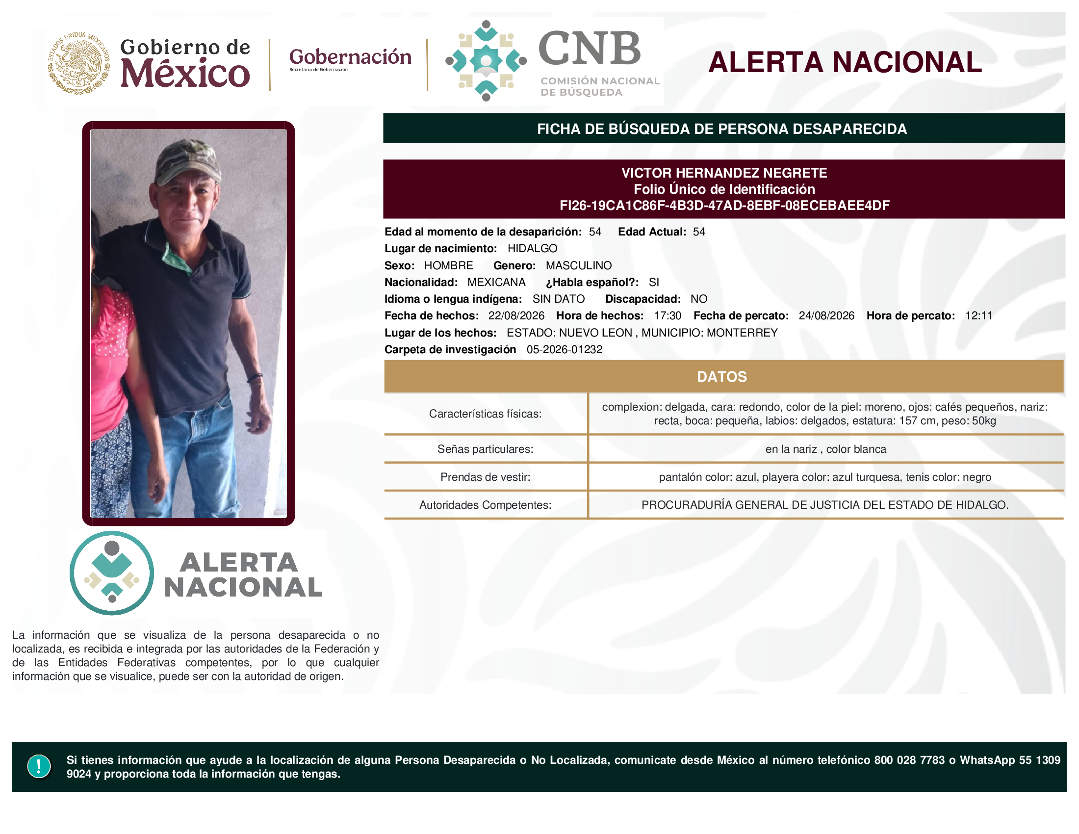VICTOR HERNANDEZ NEGRETE