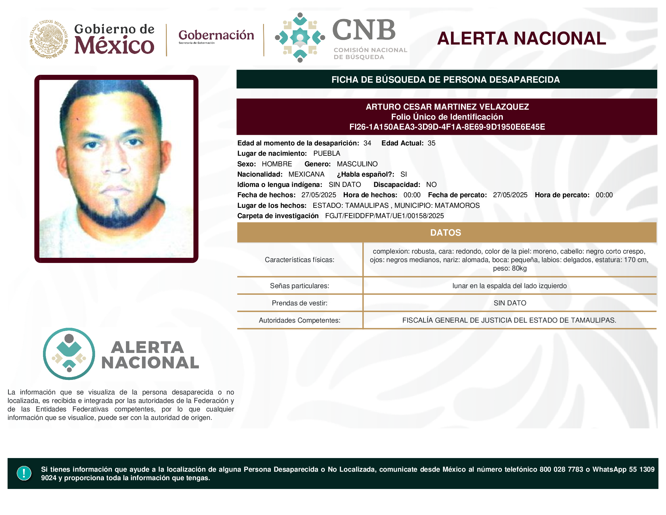 ARTURO CESAR MARTINEZ VELAZQUEZ