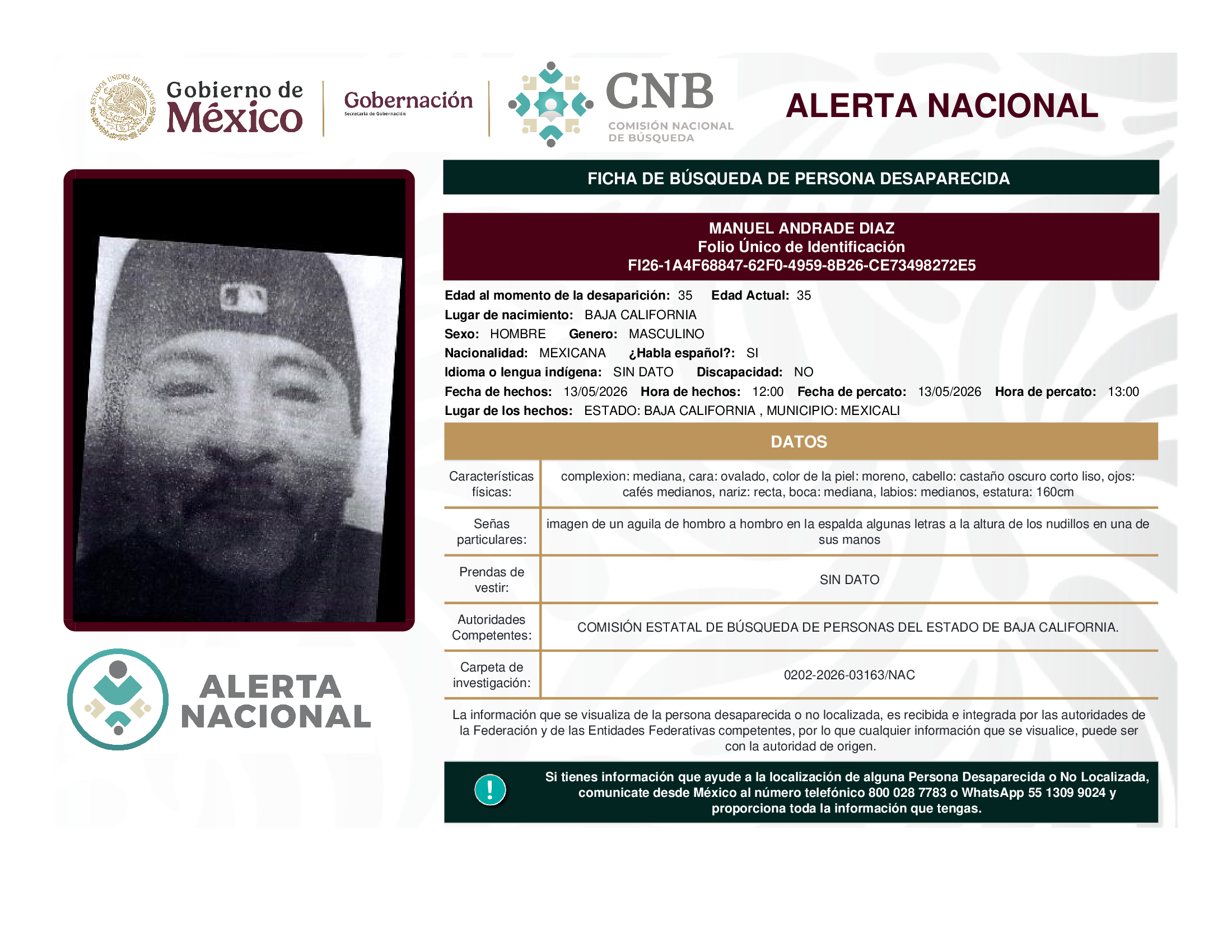 MANUEL ANDRADE DIAZ