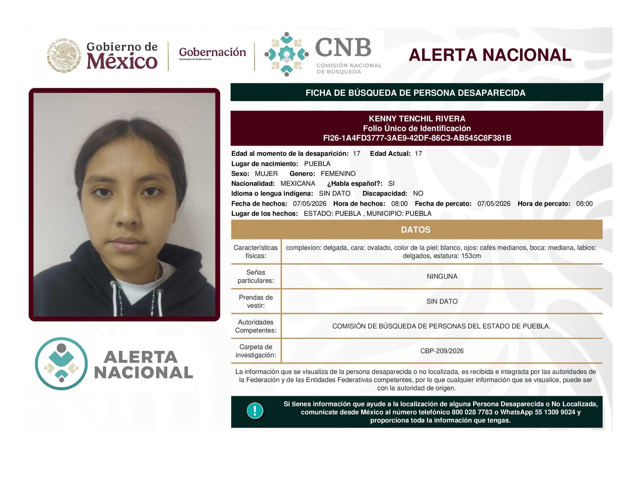 KENNY TENCHIL RIVERA