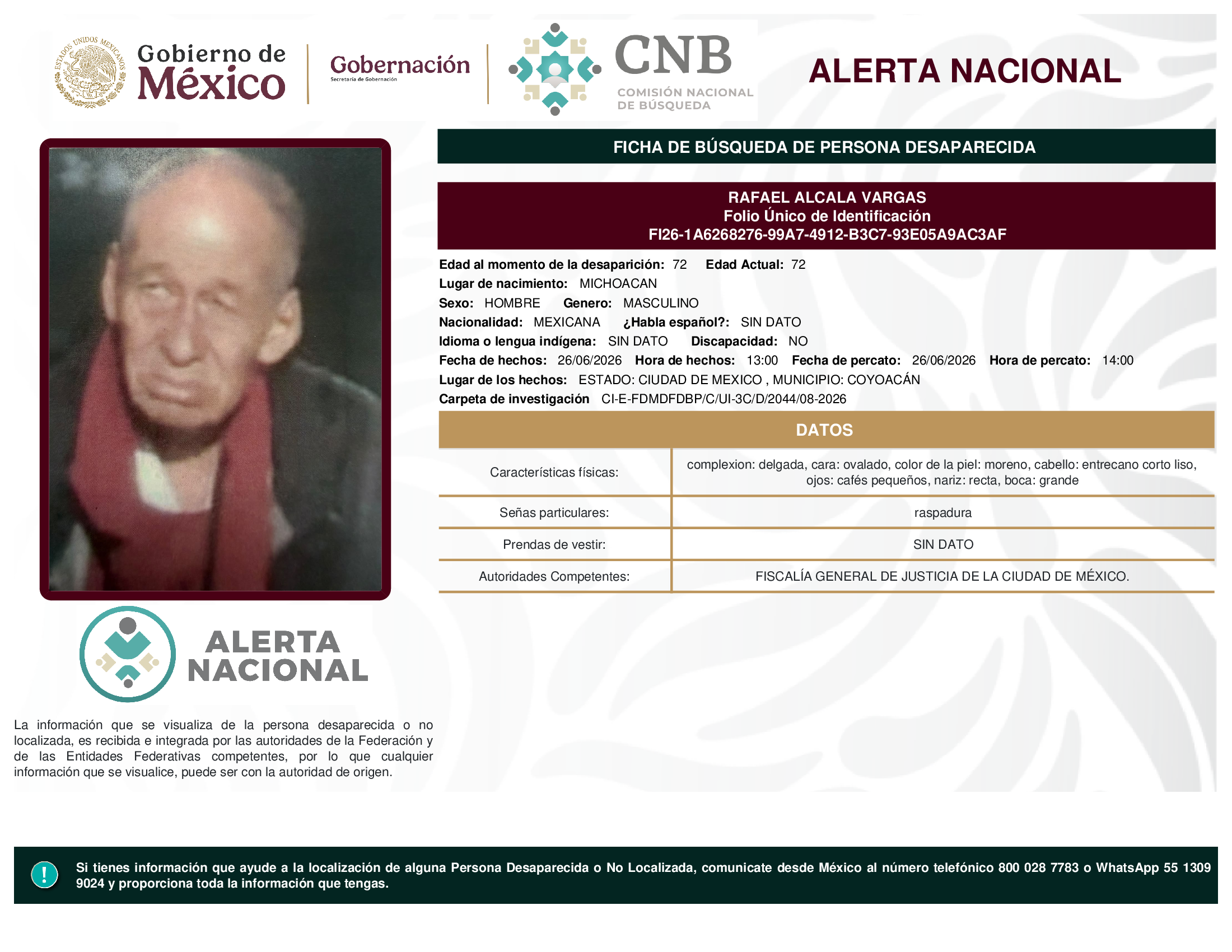 RAFAEL ALCALA VARGAS