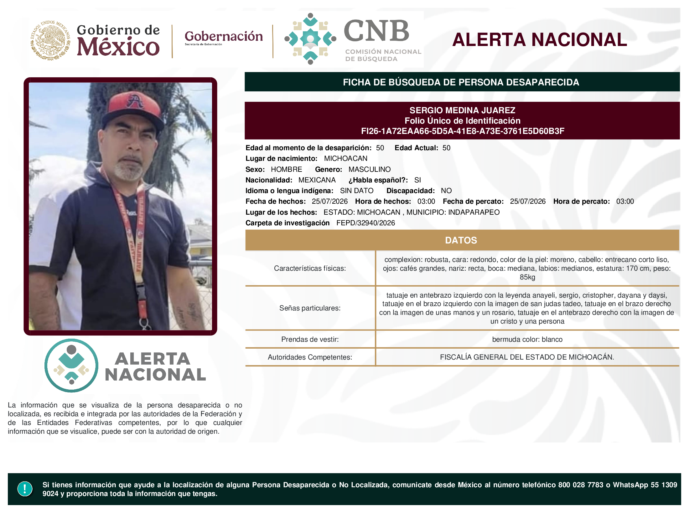 SERGIO MEDINA JUAREZ