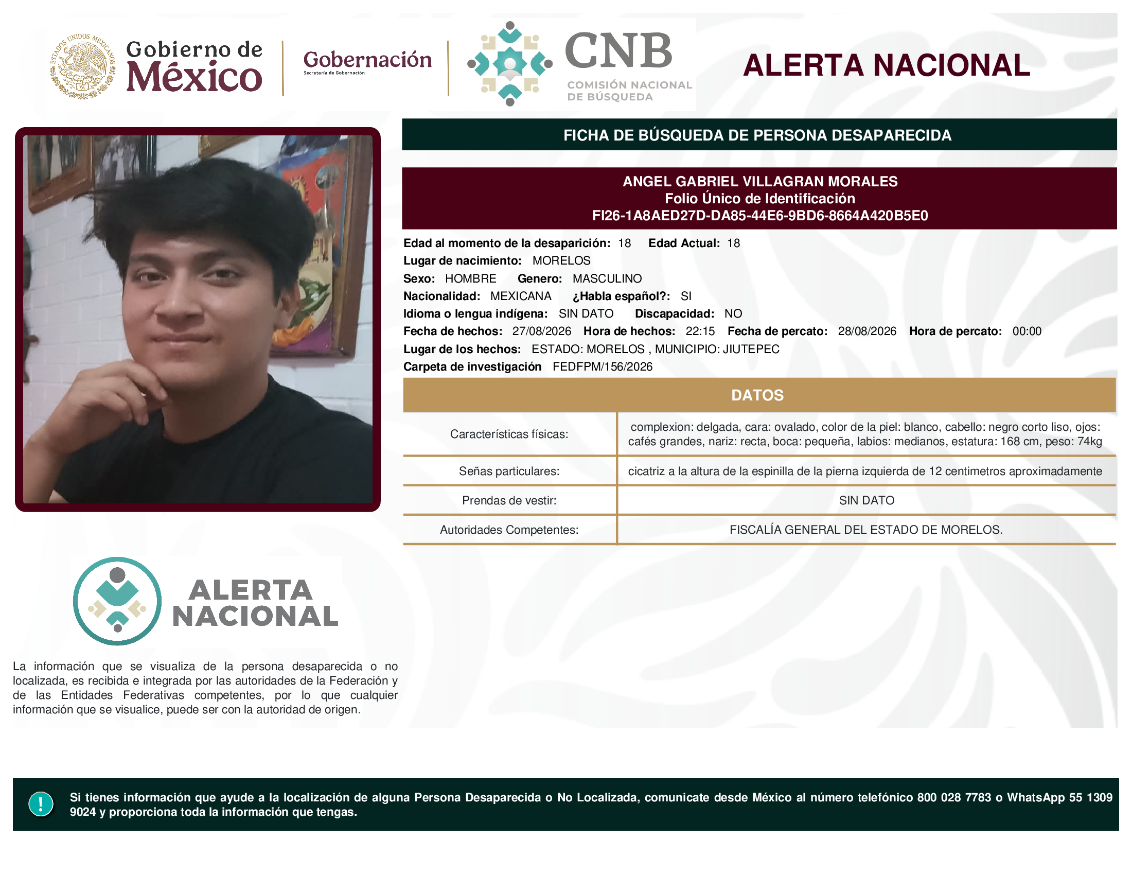 ANGEL GABRIEL VILLAGRAN MORALES