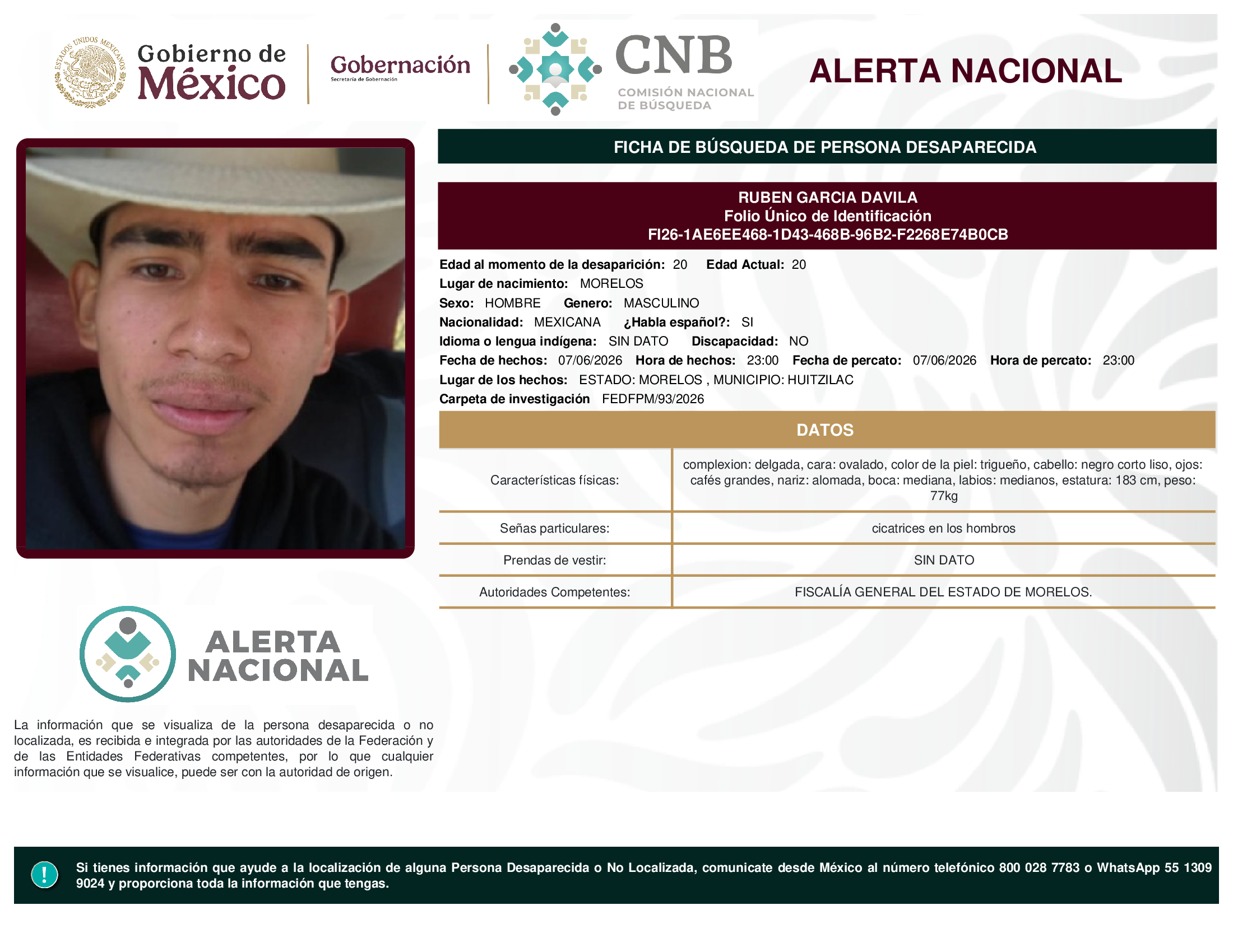 RUBEN GARCIA DAVILA