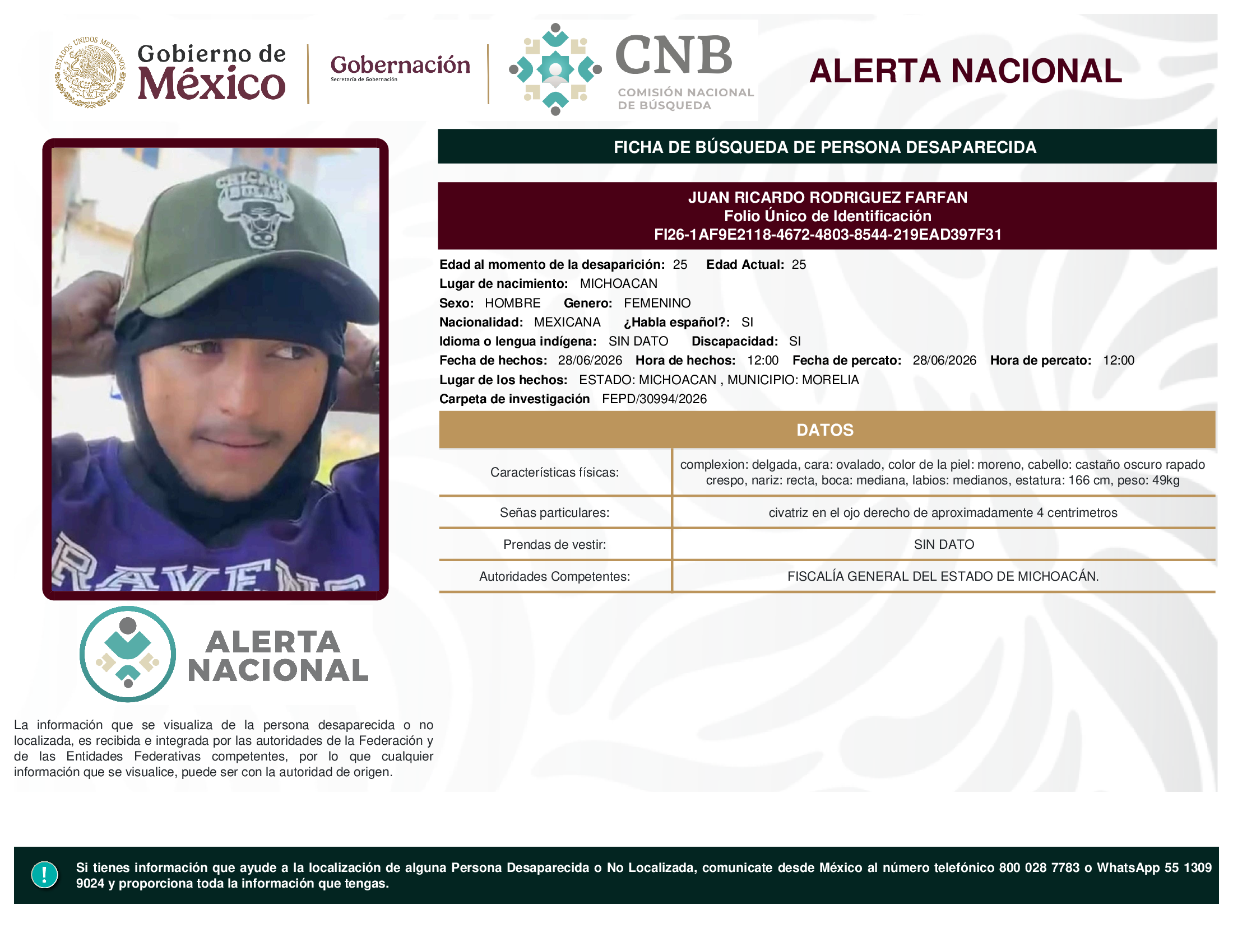 JUAN RICARDO RODRIGUEZ FARFAN