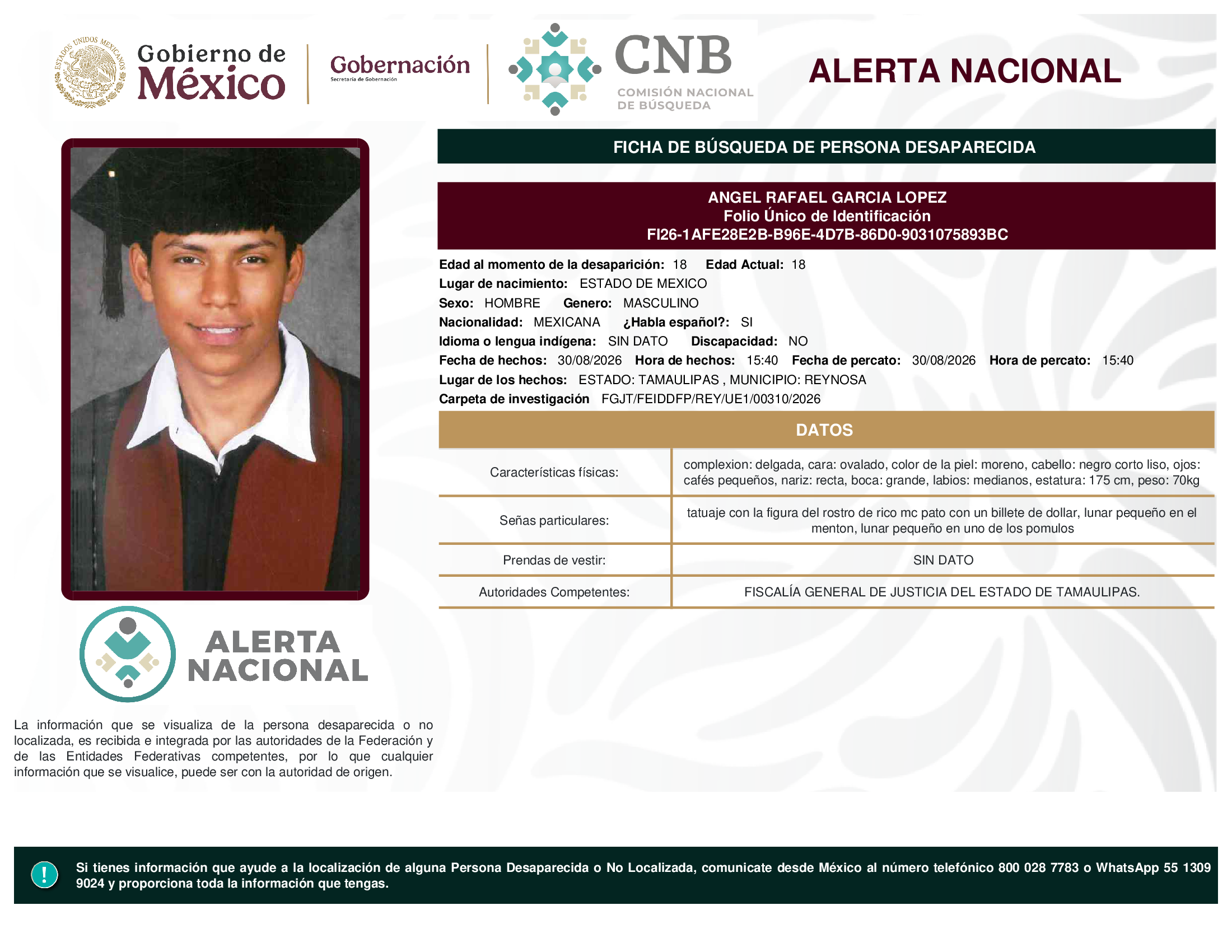 ANGEL RAFAEL GARCIA LOPEZ
