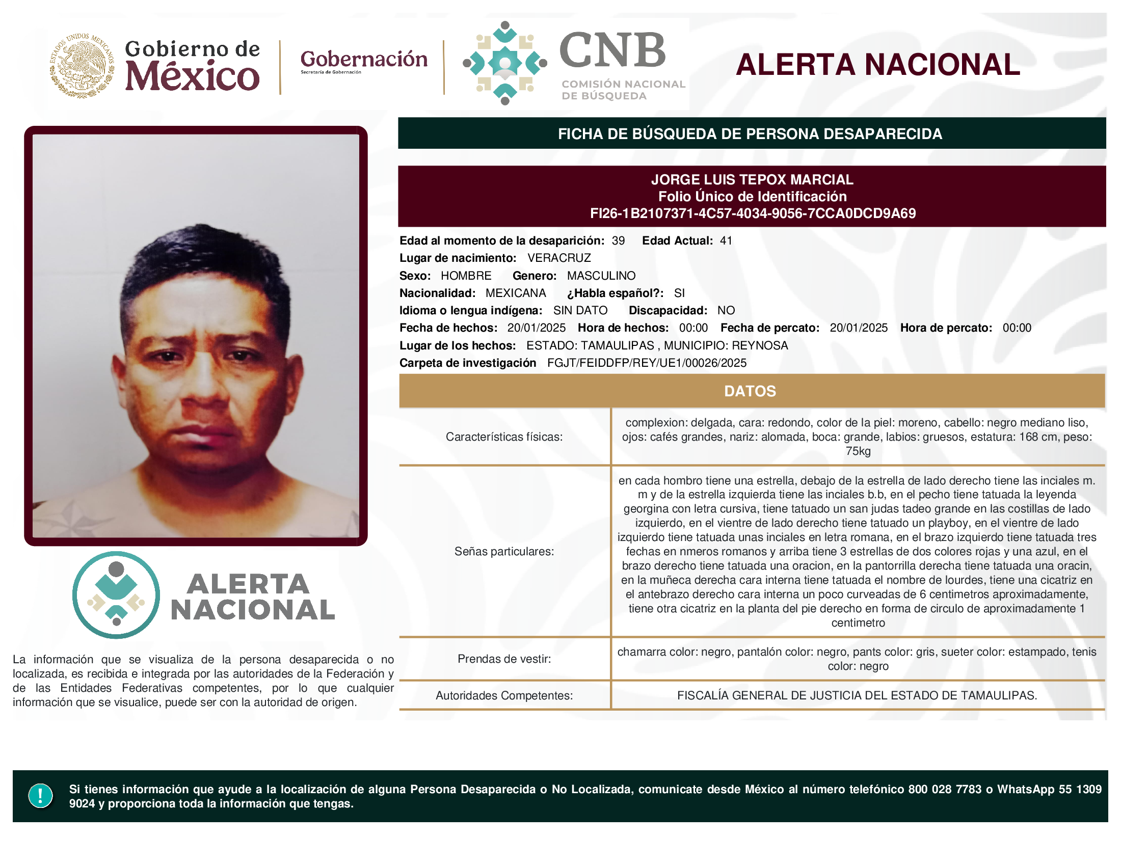 JORGE LUIS TEPOX MARCIAL