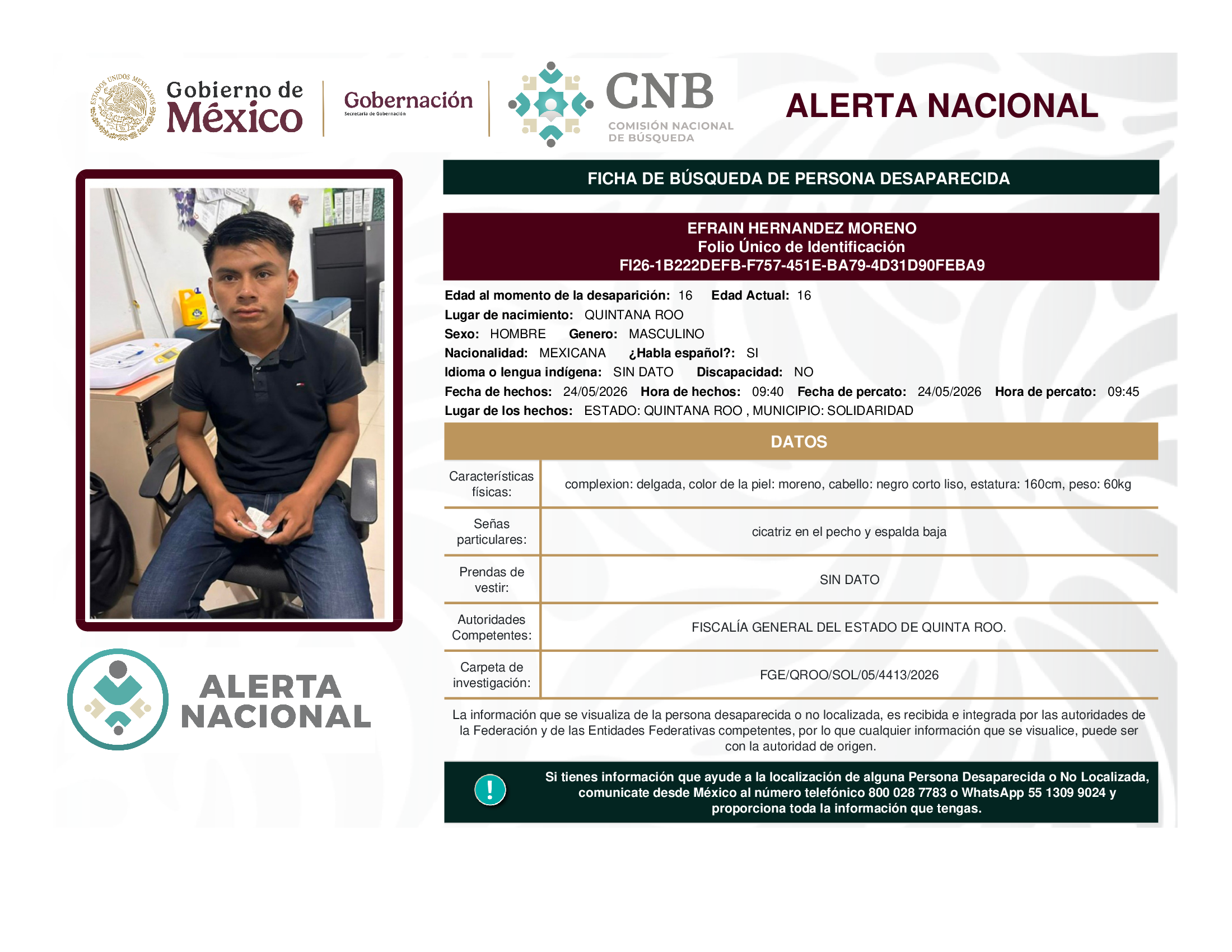 EFRAIN HERNANDEZ MORENO