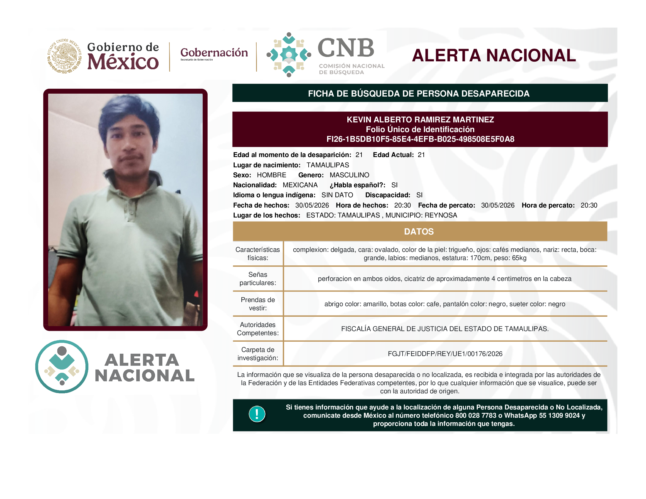 KEVIN ALBERTO RAMIREZ MARTINEZ