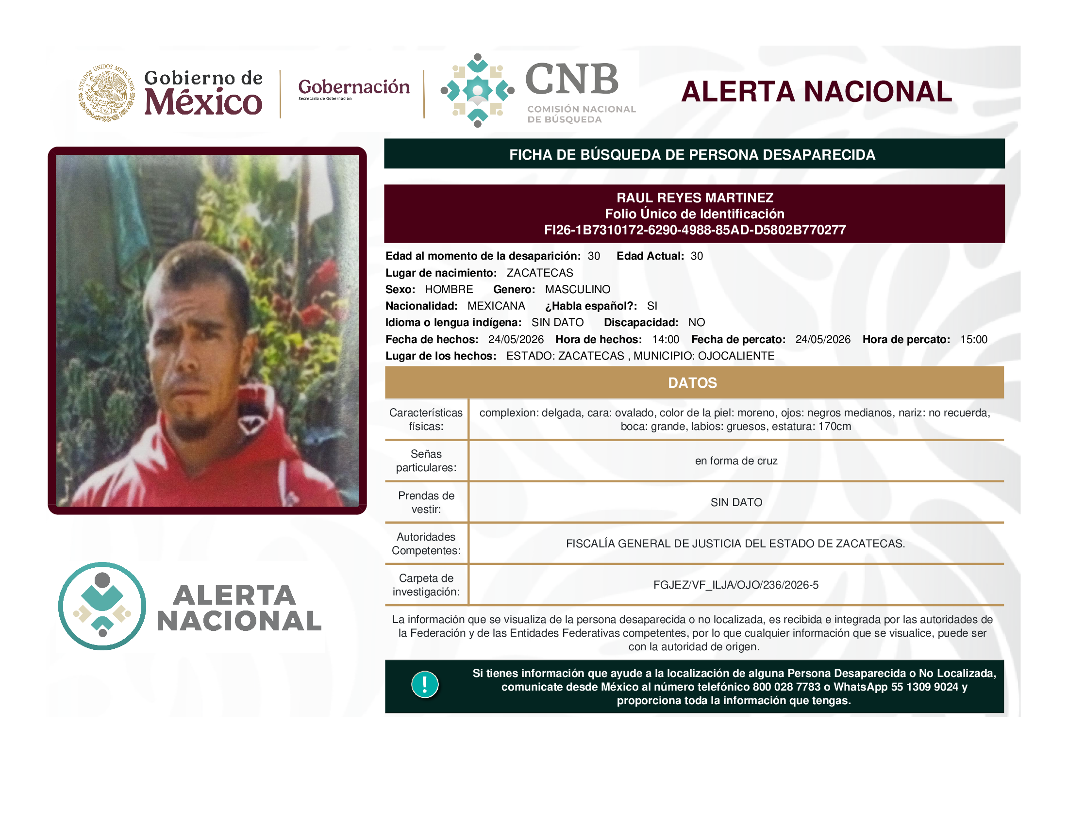 RAUL REYES MARTINEZ