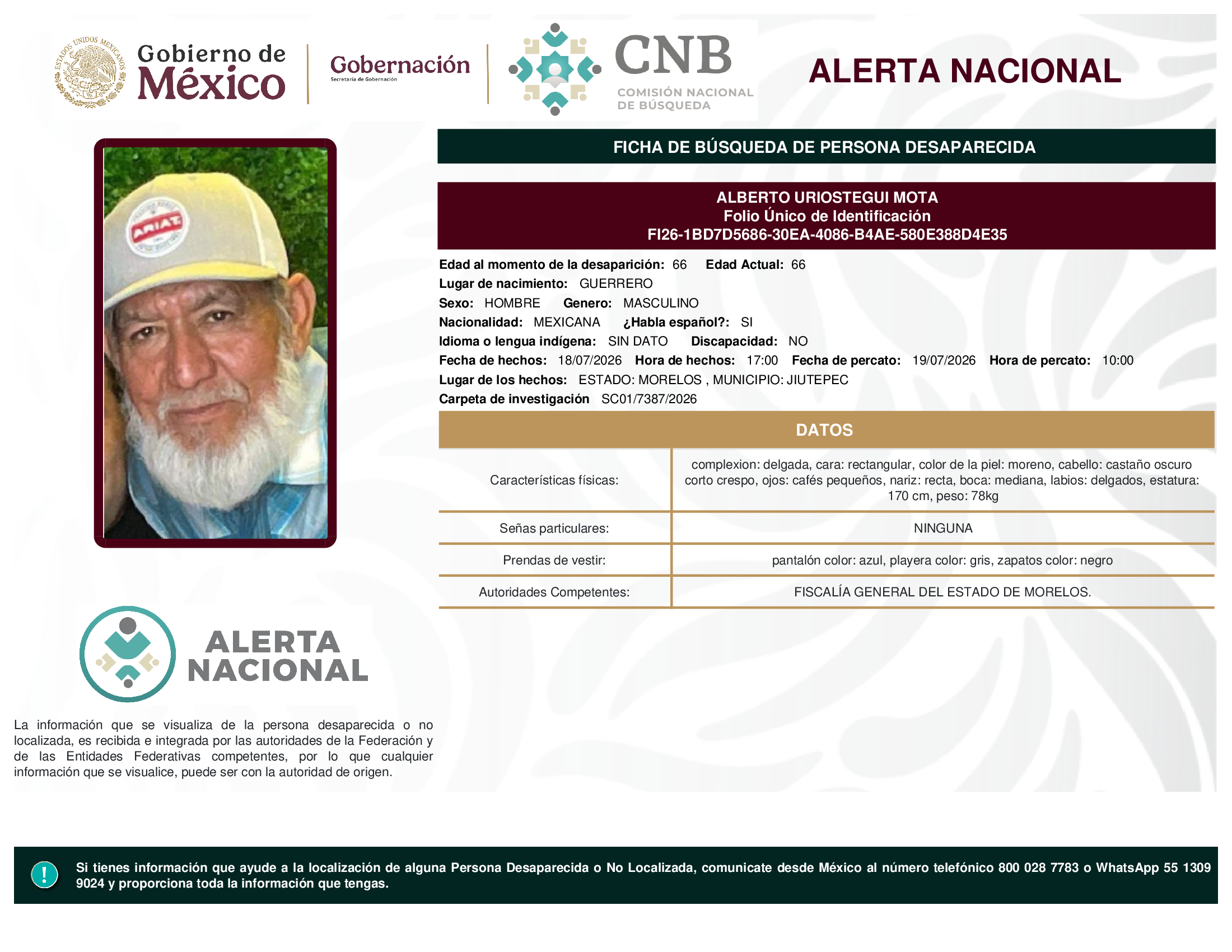 ALBERTO URIOSTEGUI MOTA