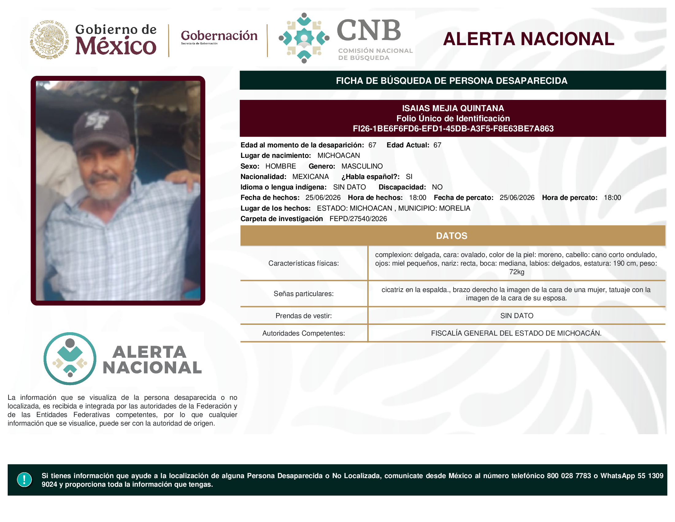 ISAIAS MEJIA QUINTANA